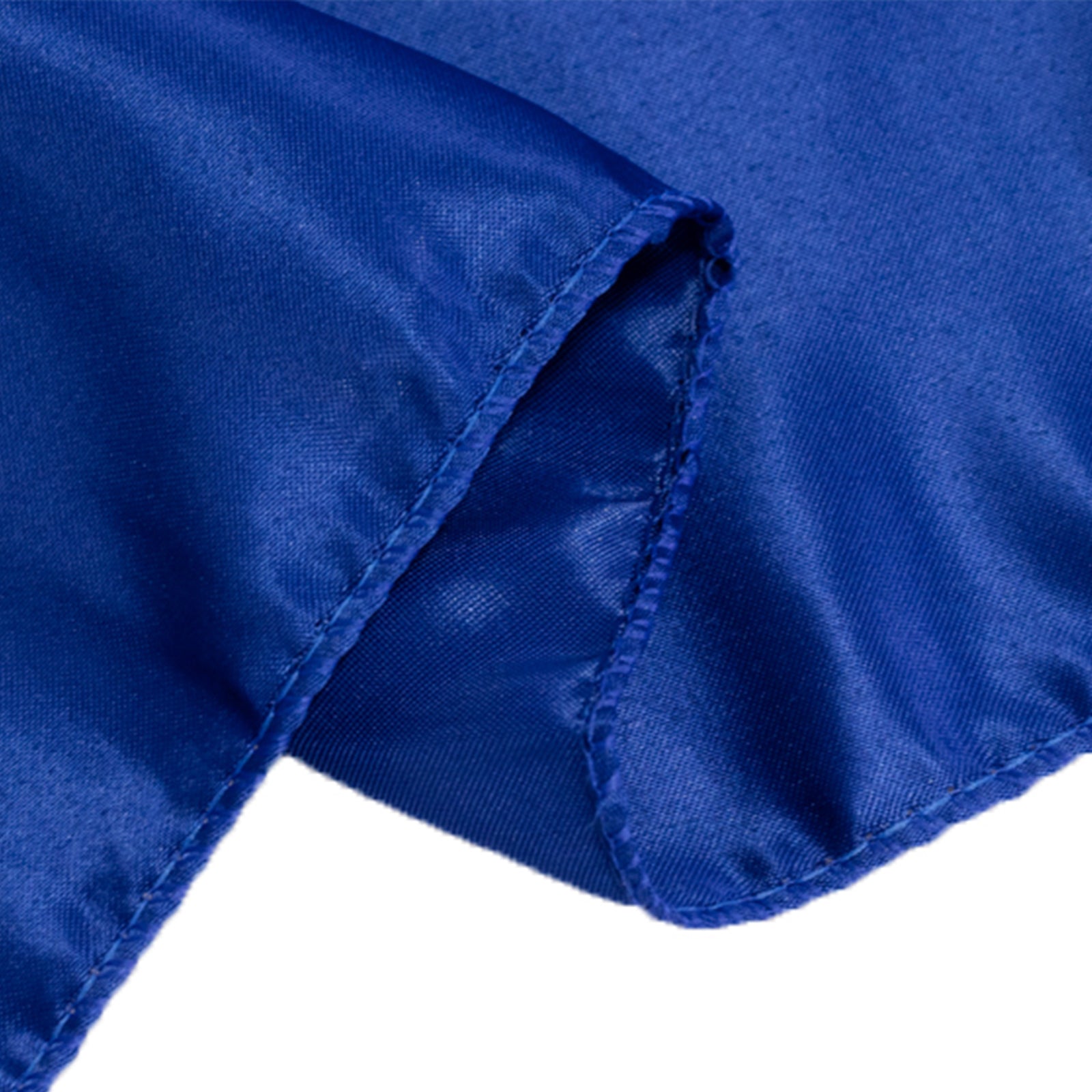 Royal Blue Lamour Satin 72x72 Square Table Overlay - High - Quality Smooth Finish Table Topper