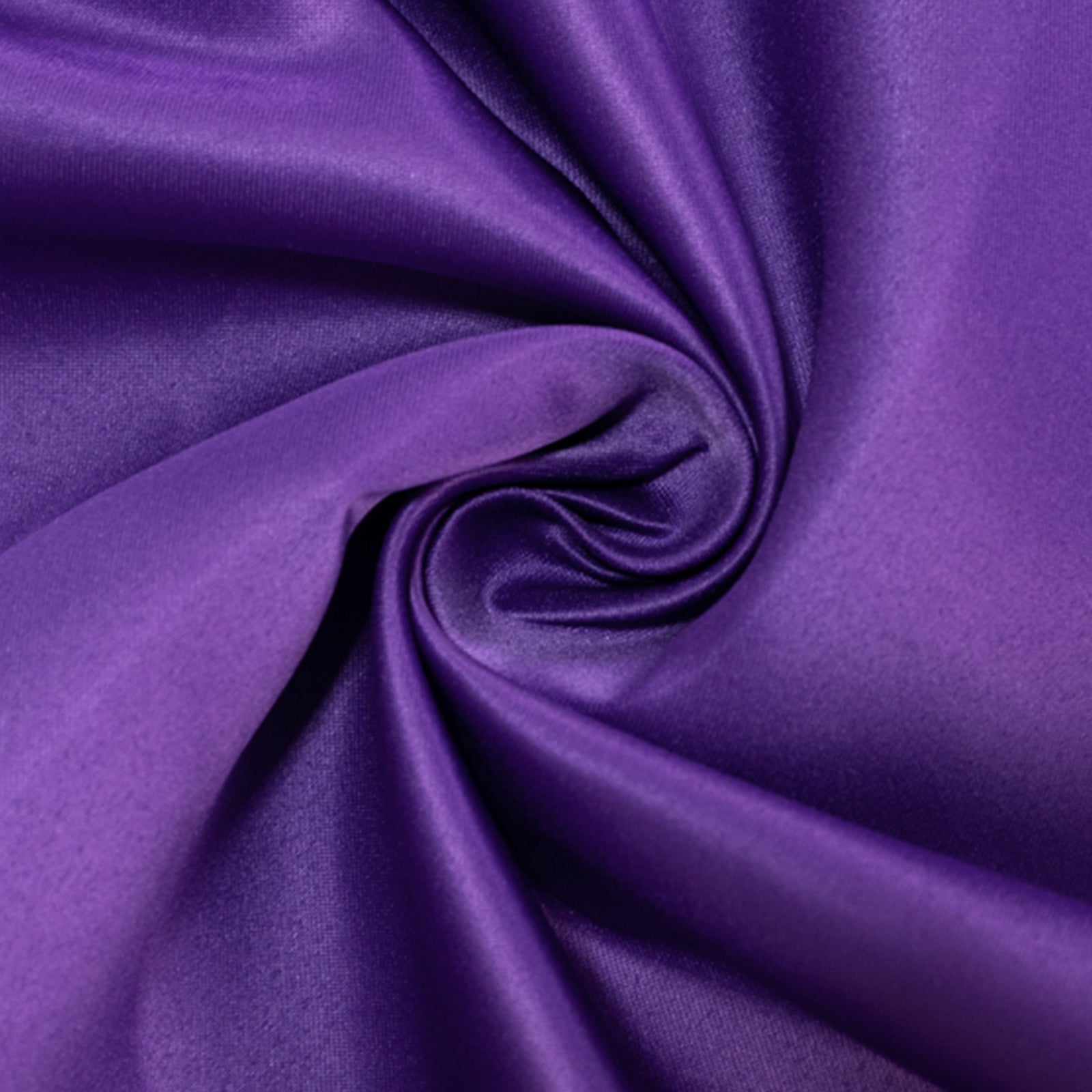 Purple Lamour Satin 60x102 Rectangle Tablecloth - Durable & Silky Soft, Ideal for Events