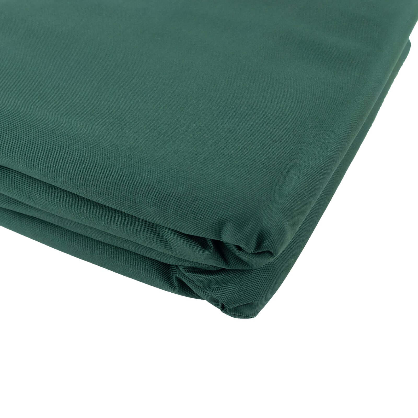 Hot Deal! Premium Wrinkle-Free Hunter Emerald Green Scuba Polyester Fabric Roll - 60x10 Yards