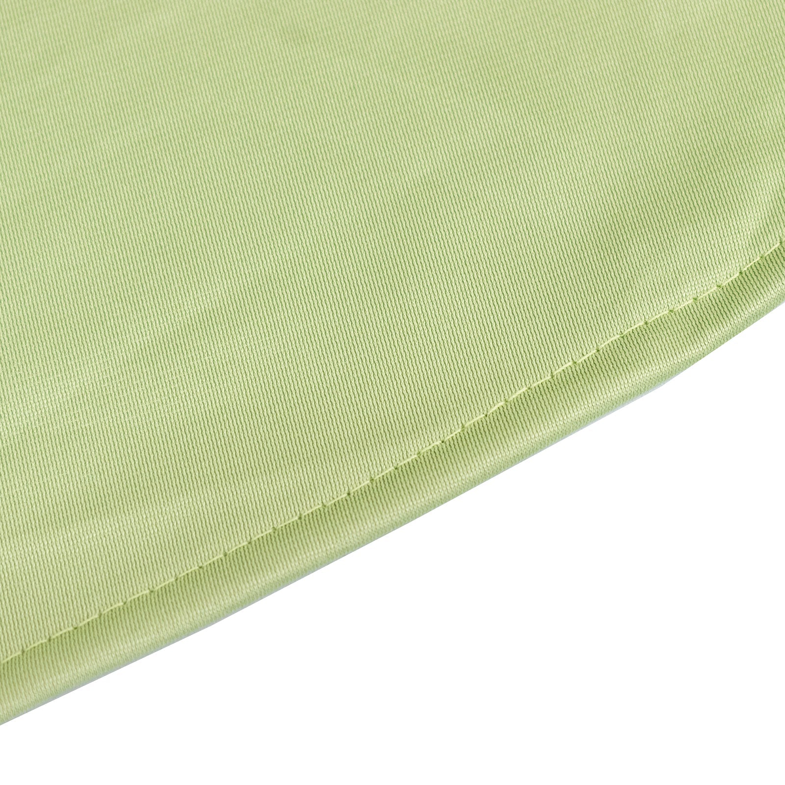 Hot Sale! Premium Sage Green 108" Round Scuba Tablecloth - Wrinkle & Stain Free