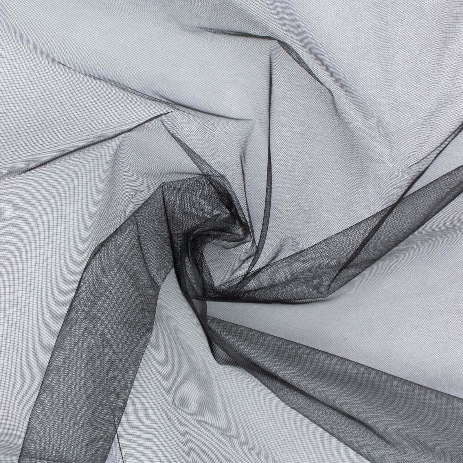 Great Deal! 10-Pack of 23x23 Black Organza Sheer Dinner Napkins