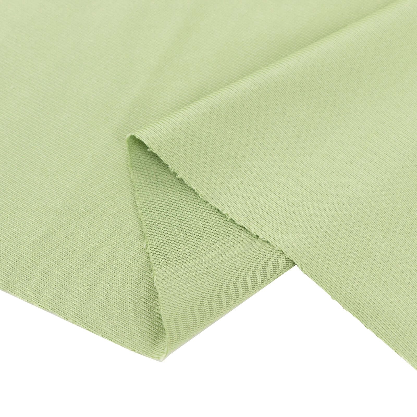 Hot! Premium Wrinkle-Free Sage Green Scuba Polyester Fabric Roll - 60x10 Yards