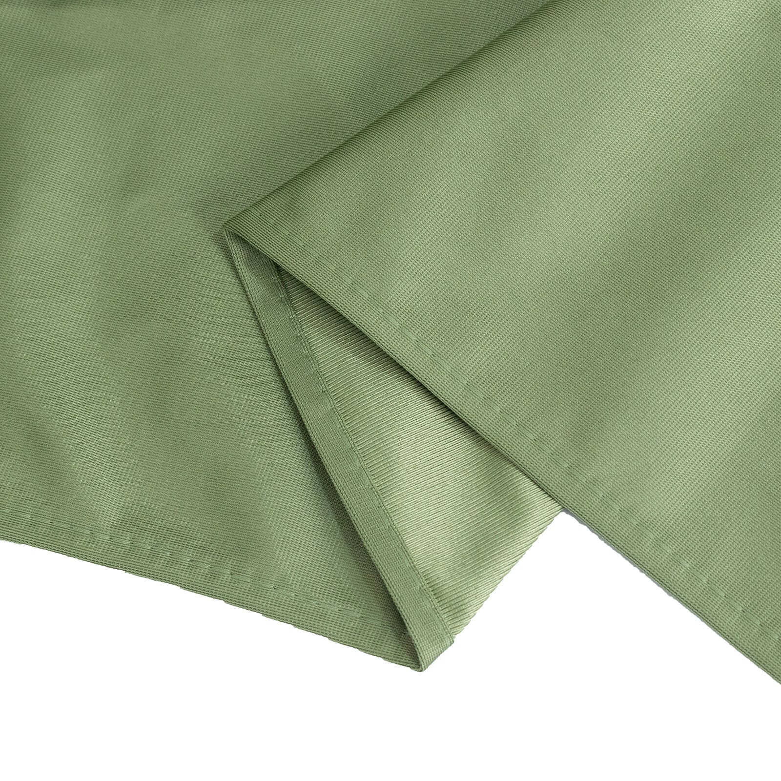 Wrinkle-Free & Stain-Resistant Premium Scuba 60x102 Dusty Sage Green Rectangular Tablecloth