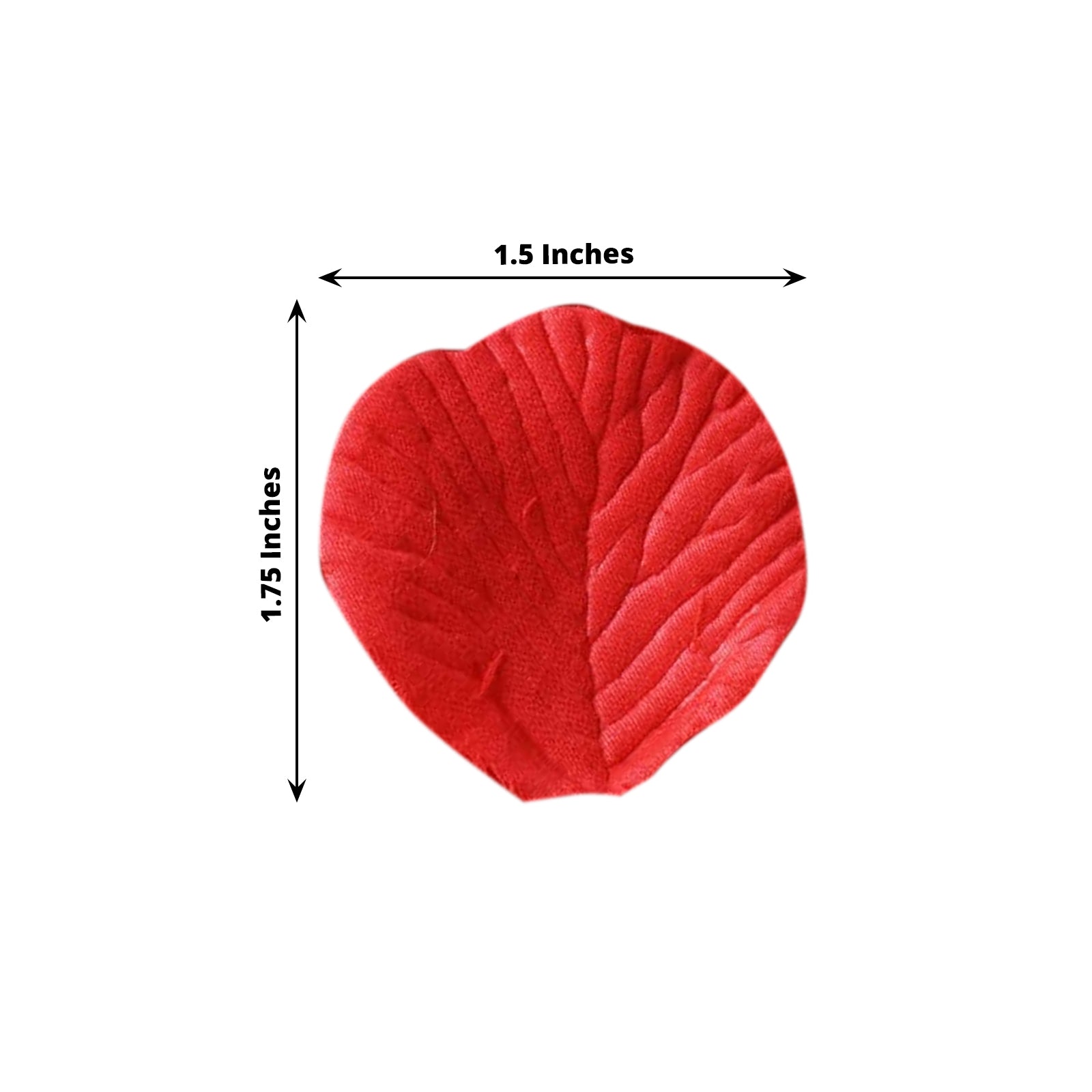 500-Pack Red Silk Rose Petal Confetti - Ideal for Table & Floor Decor