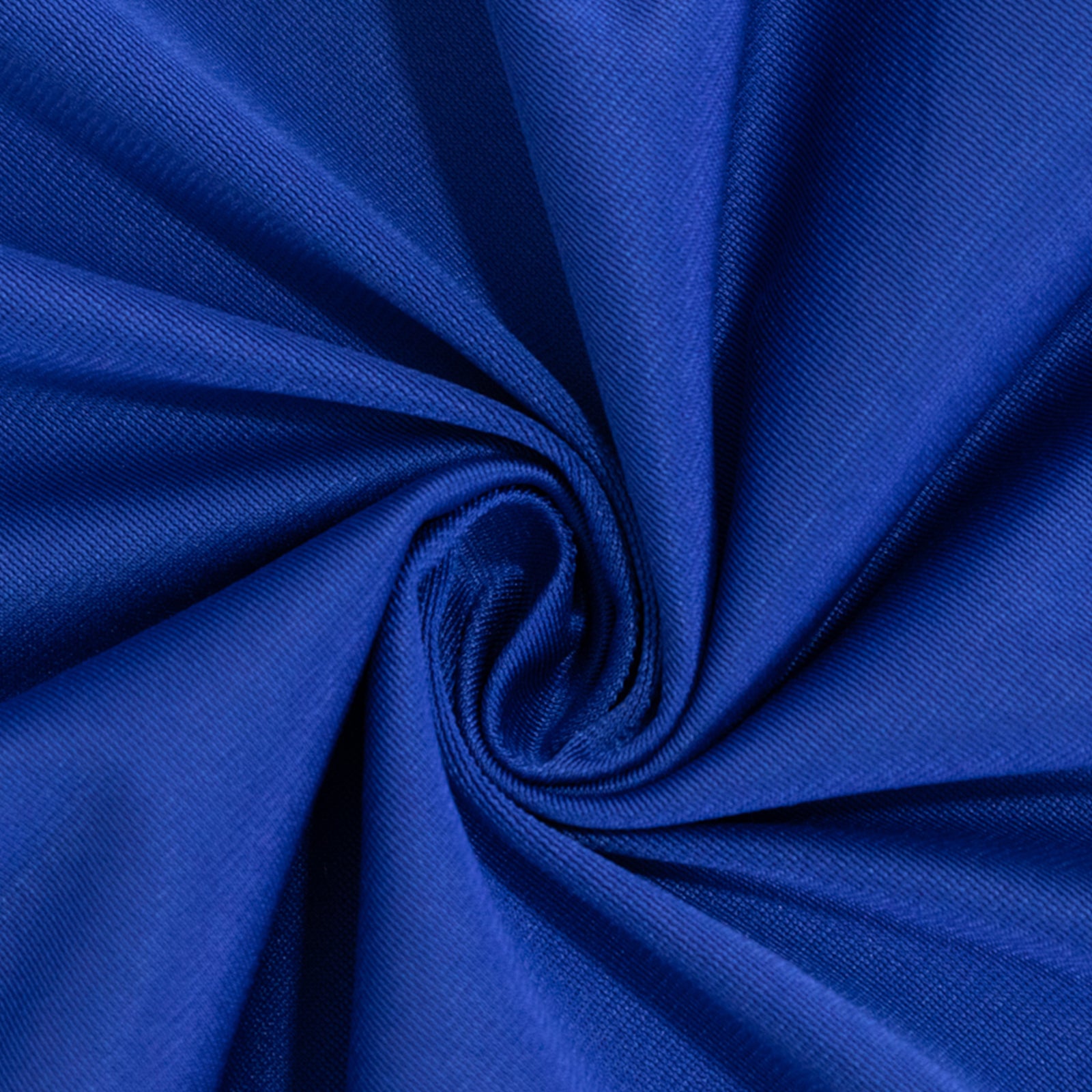Durable Royal Blue 24x72 Polyester Table Runner for Trade Shows