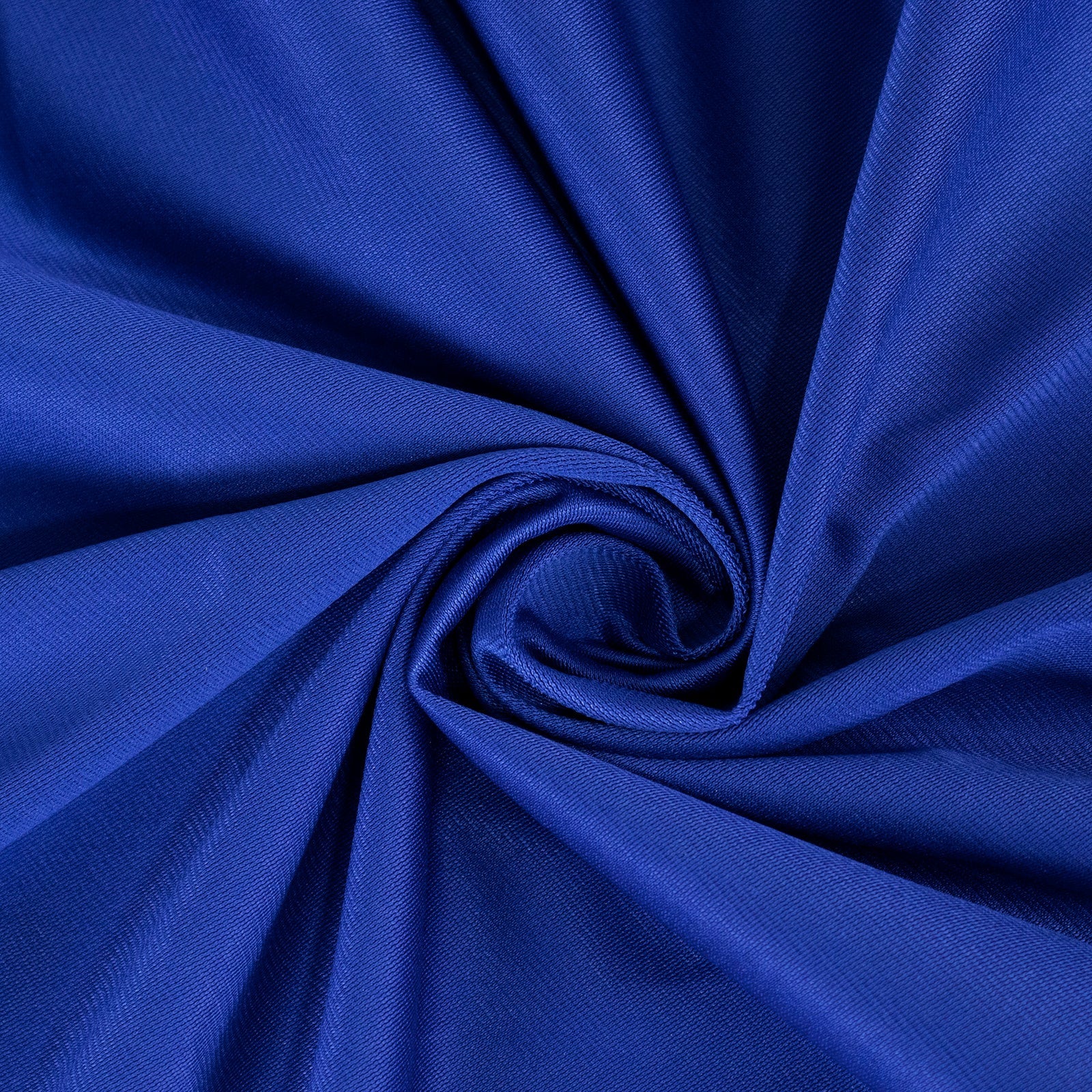 Royal Blue 70-Inch Wrinkle-Free & Stain-Resistant Premium Scuba Round Tablecloth