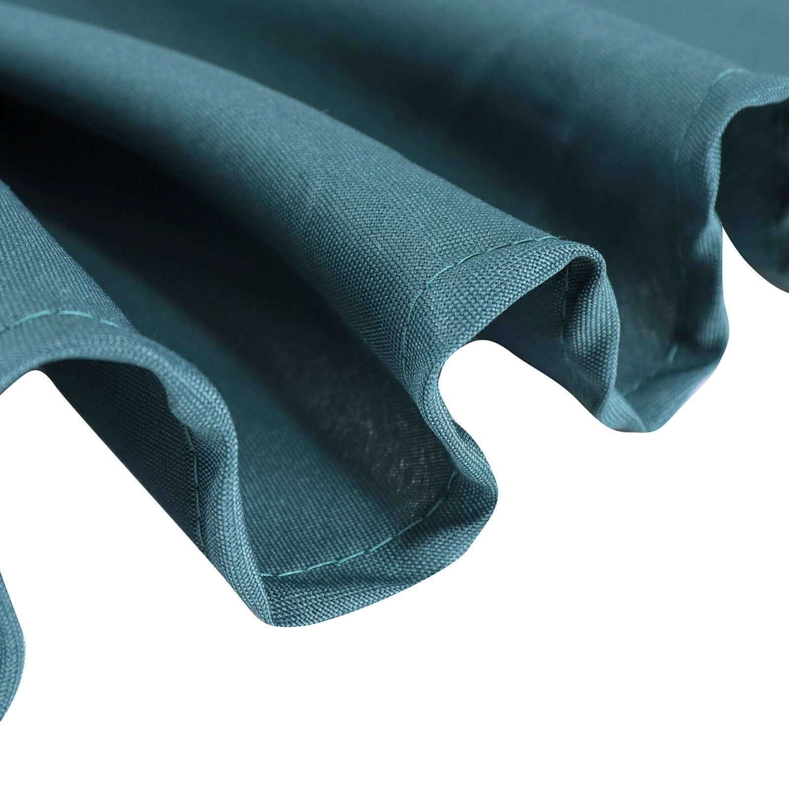 Super Durable and Stylish Polyester Rectangle Tablecloth in Peacock Teal - 60x102