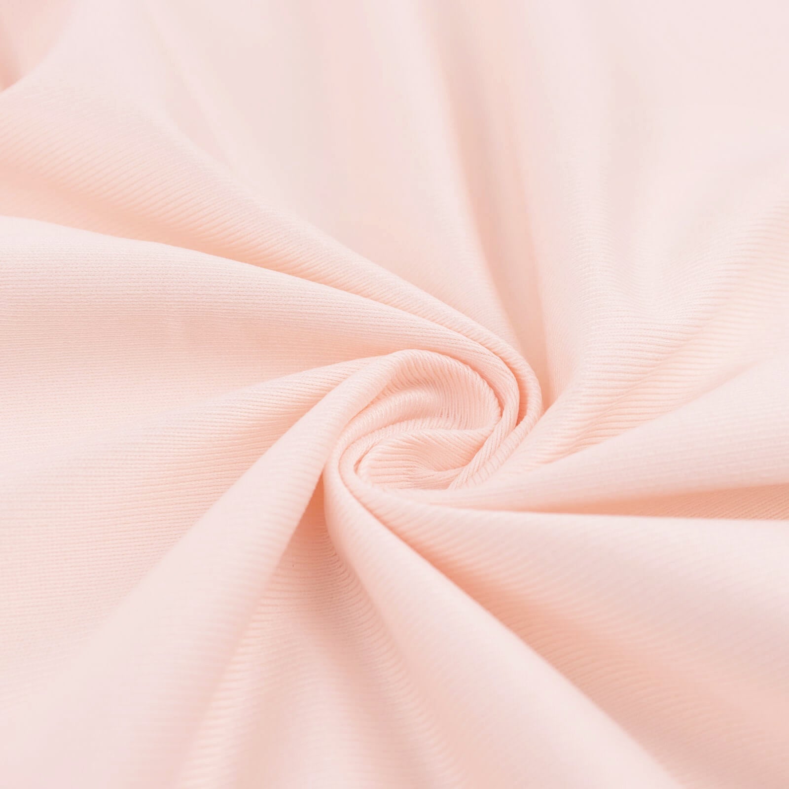 Hot Sale! Premium Blush Scuba Polyester Fabric Roll for DIY Crafts - 60 Inches by 10 Yards, Wrinkle-Free
