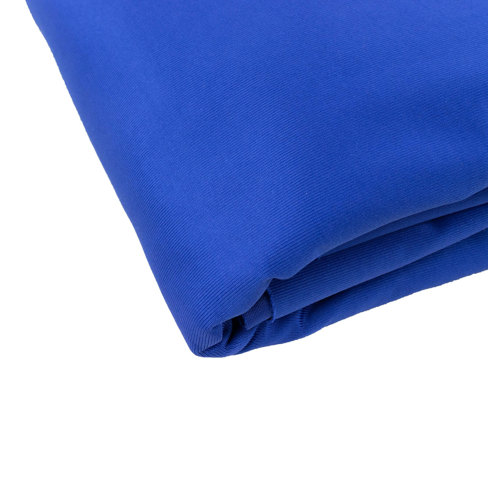 Exclusive Wrinkle-Free Royal Blue Scuba Polyester Fabric Roll - 60x10 Yards