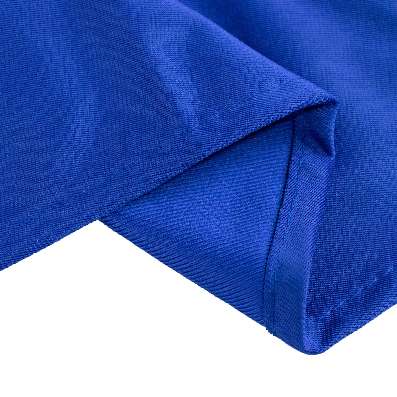 Wrinkle-Free & Stain-Resistant Royal Blue 90-Inch Premium Scuba Round Tablecloth