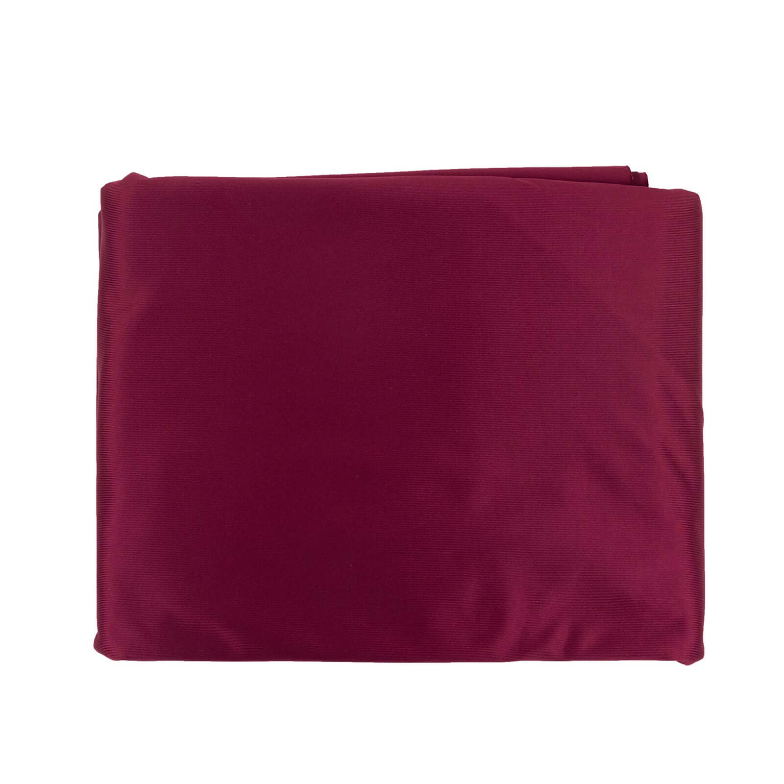 Premium Wrinkle-Free Burgundy Scuba Polyester Fabric Roll - 60x10 Yards