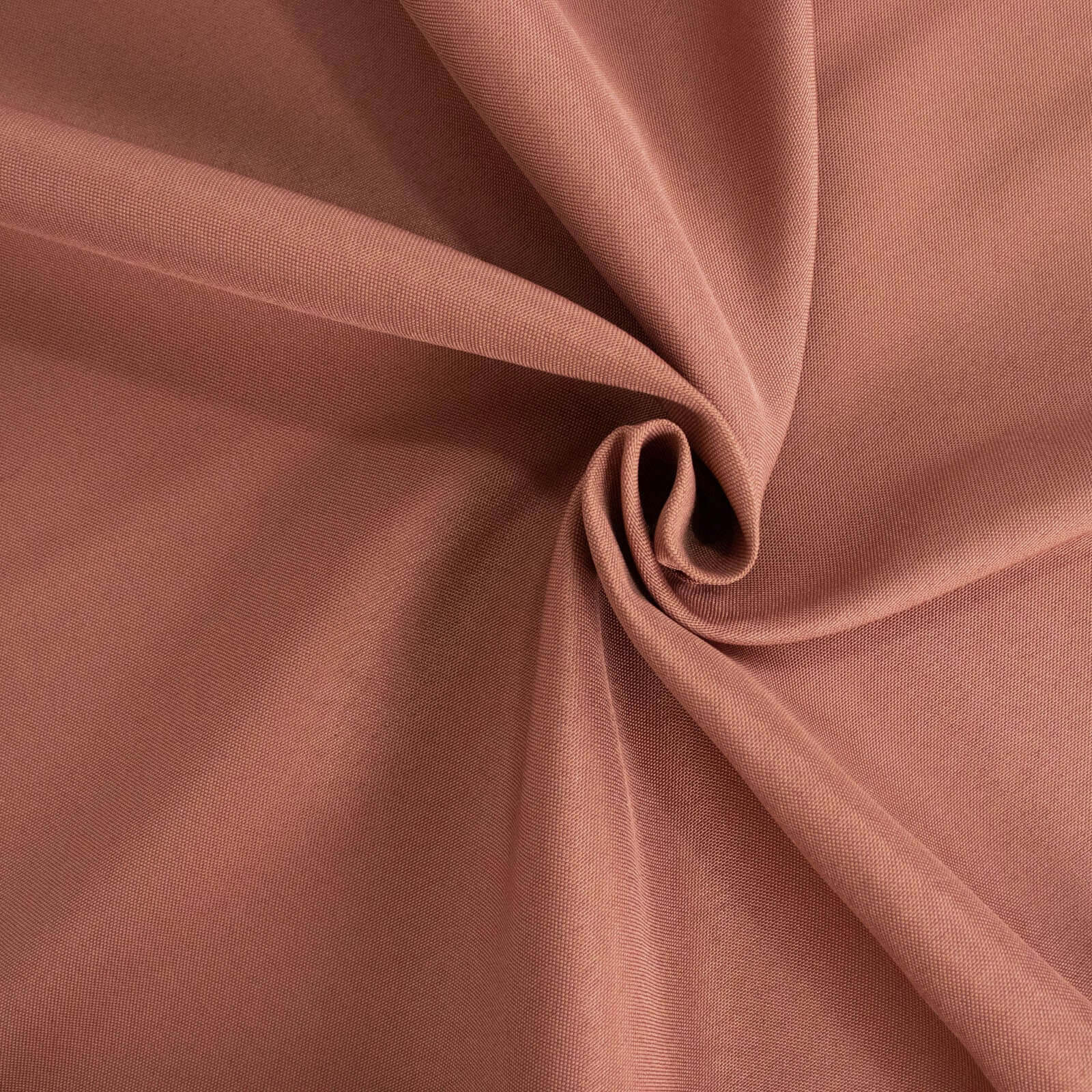 Hot Sale! Durable 220GSM Wrinkle-Resistant 60x102 Rectangle Premium Polyester Tablecloth in Terracotta (Rust)
