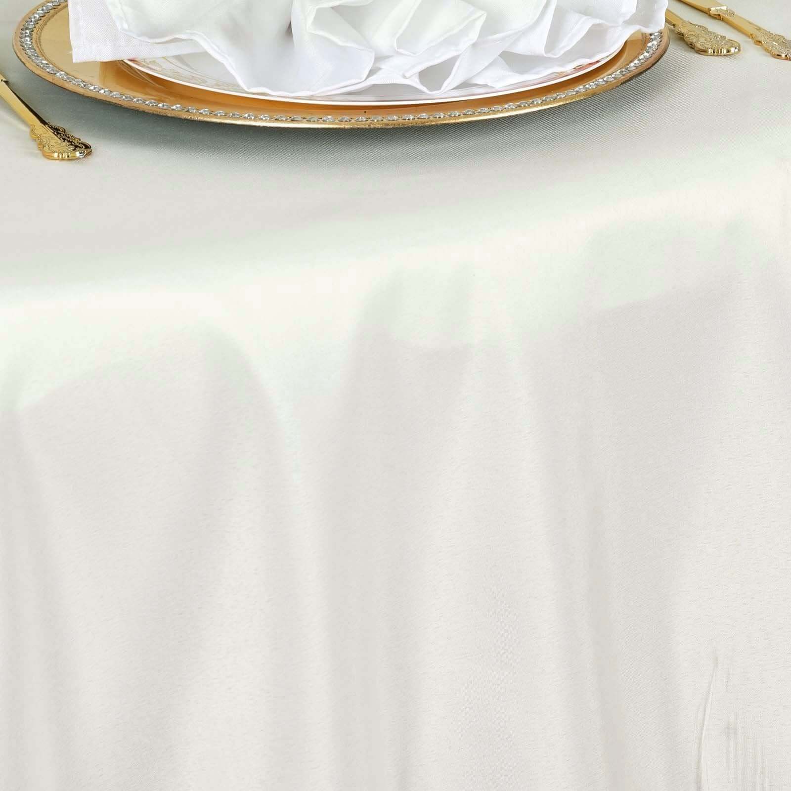 Hot Sale! Seamless 220GSM Wrinkle-Resistant Ivory Premium Polyester 132