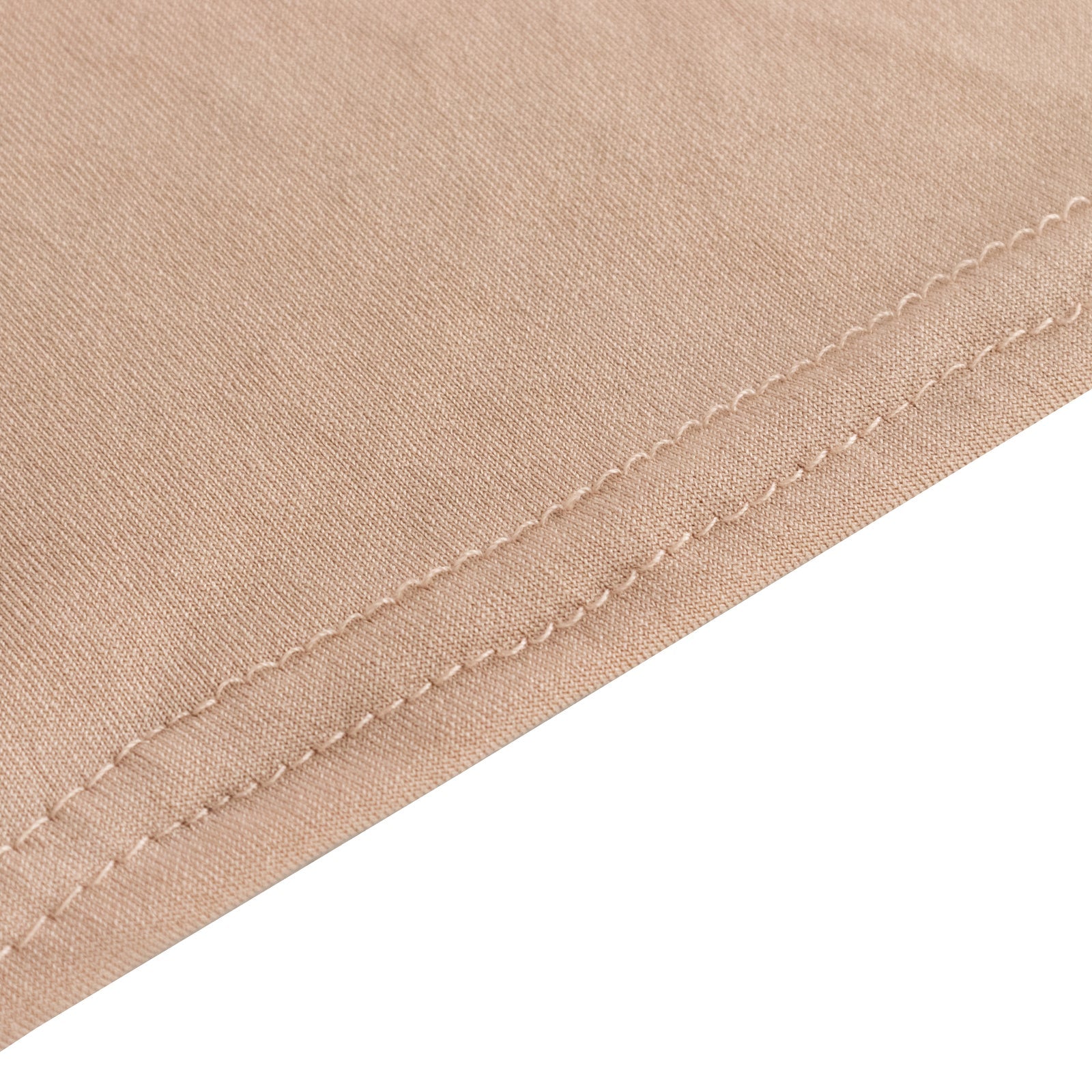 Stretchable Nude Spandex Cocktail Table Cover for 24 - 32 Inch Tables, Easy to Maintain