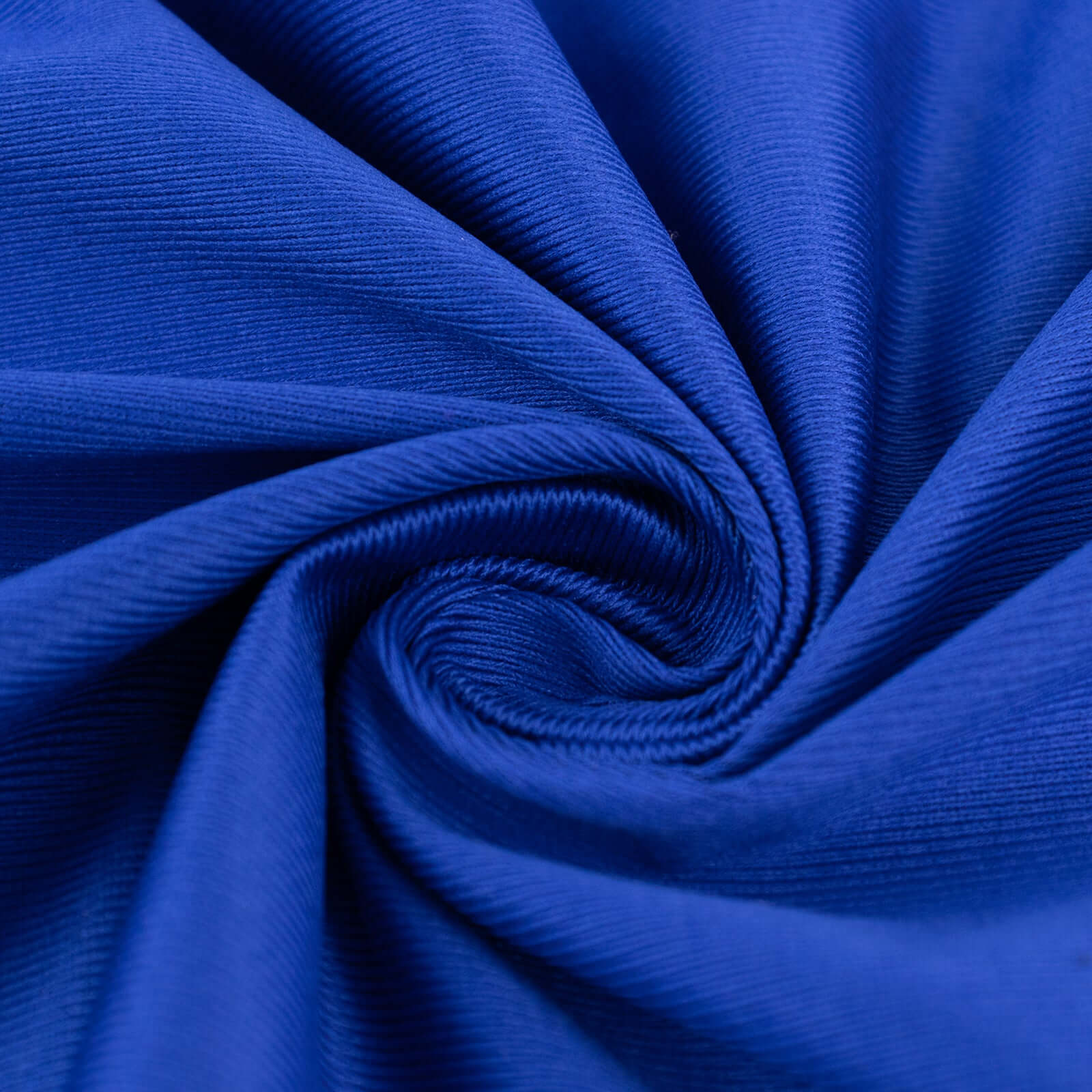 Exclusive Wrinkle-Free Royal Blue Scuba Polyester Fabric Roll - 60x10 Yards