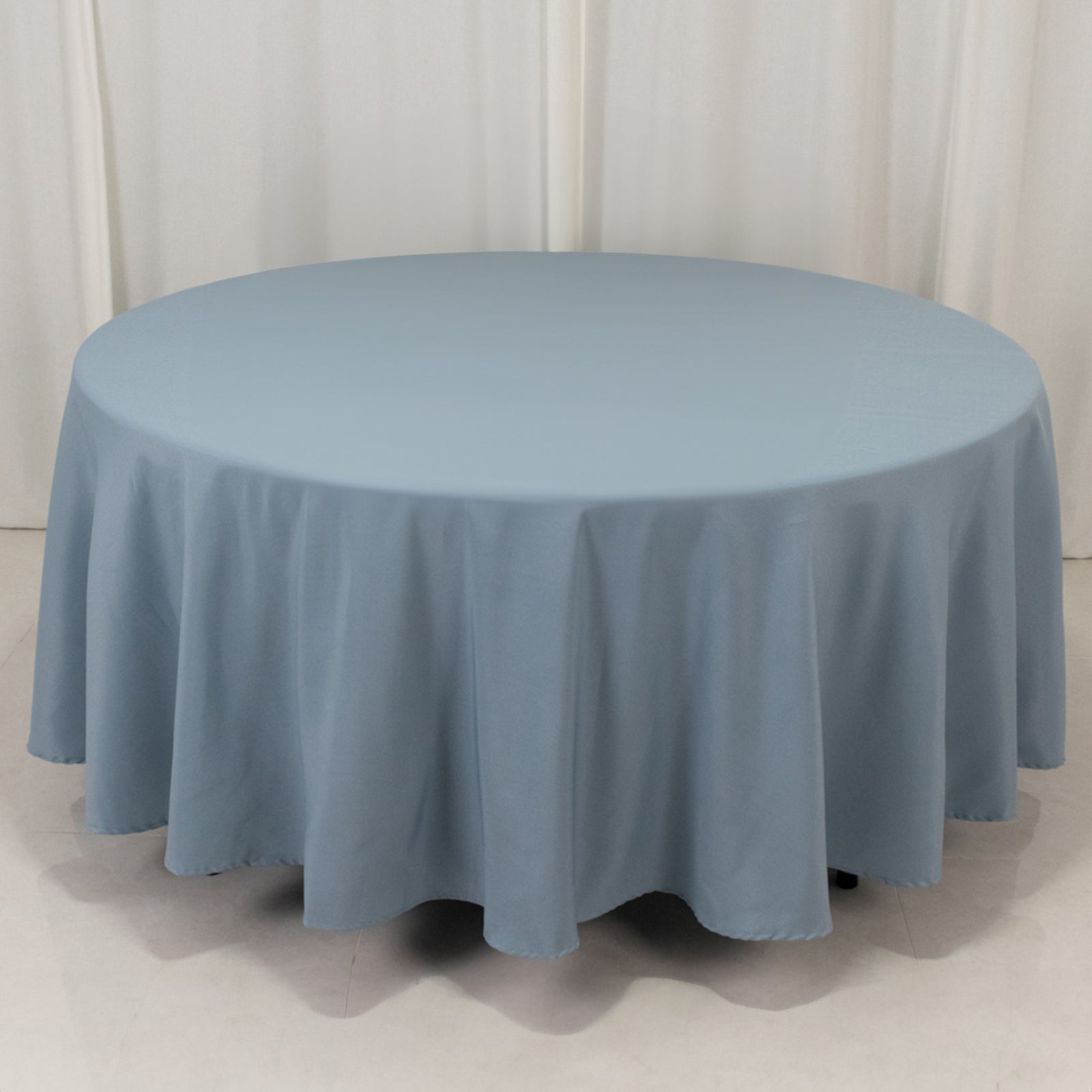 Wrinkle-Resistant 220GSM Dusty Blue Premium Polyester 108