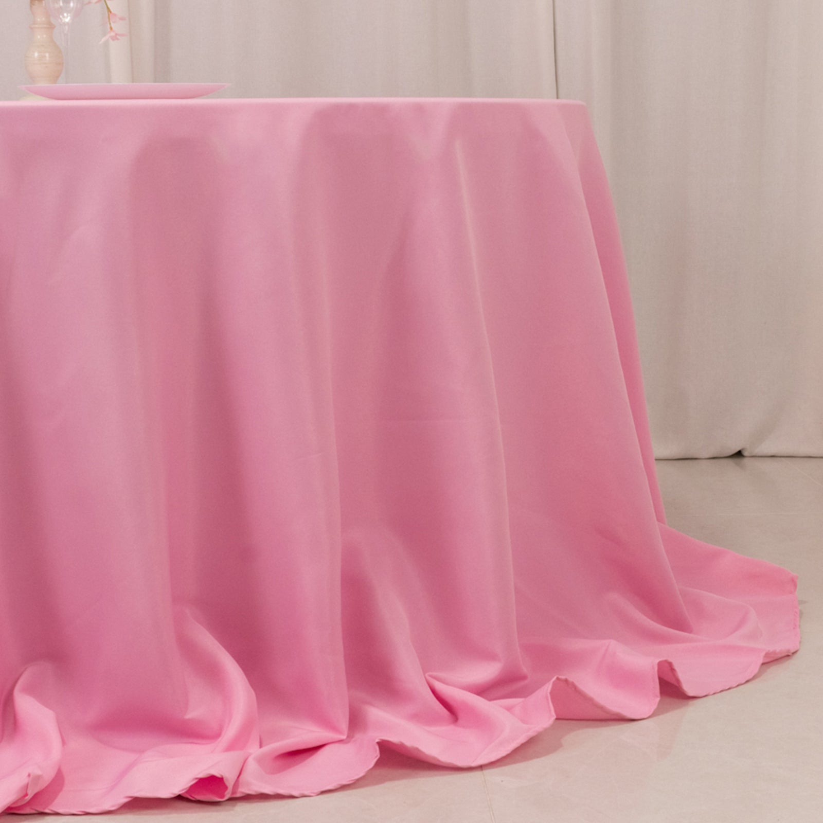 Hot Sale! Seamless 220GSM Wrinkle-Resistant Pink Premium Polyester 132