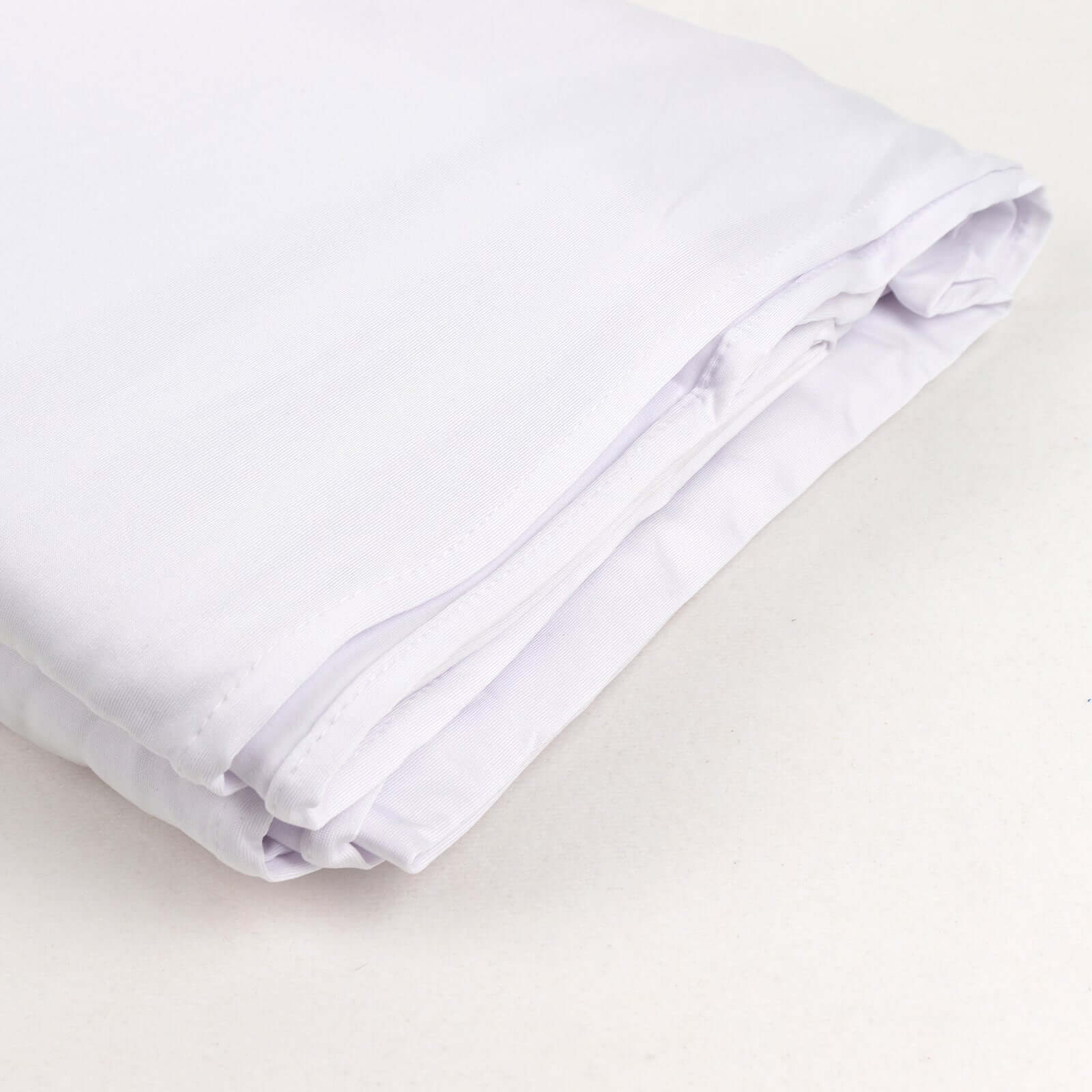 Premium White Spandex 4-Way Stretch Fabric Roll for DIY Crafts - 60 Inches by 10 Yards