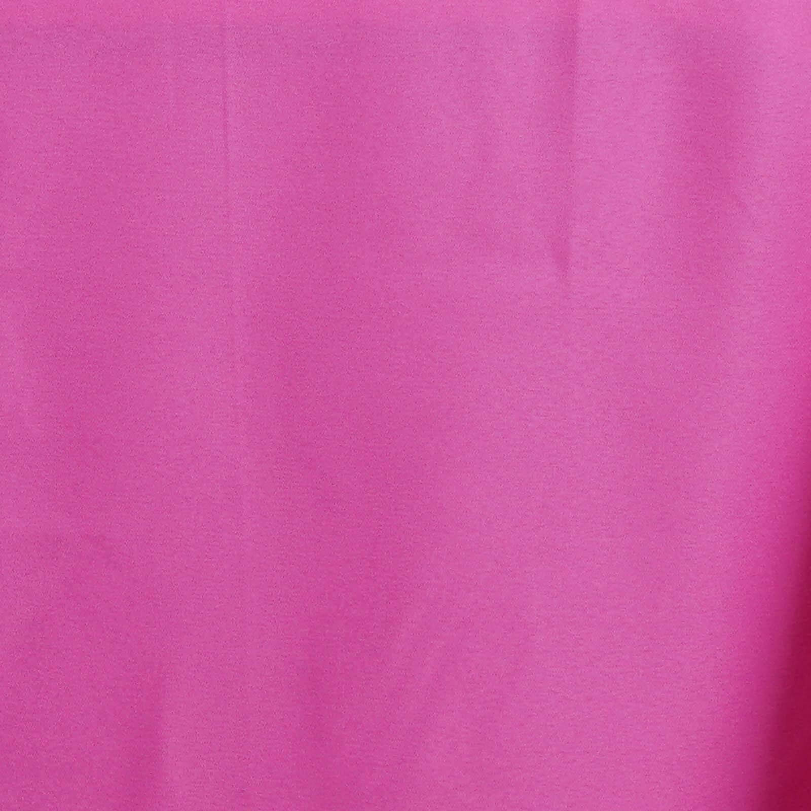 Hot Deal! Seamless Wrinkle-Resistant Fuchsia Polyester Rectangle Tablecloth 90x132