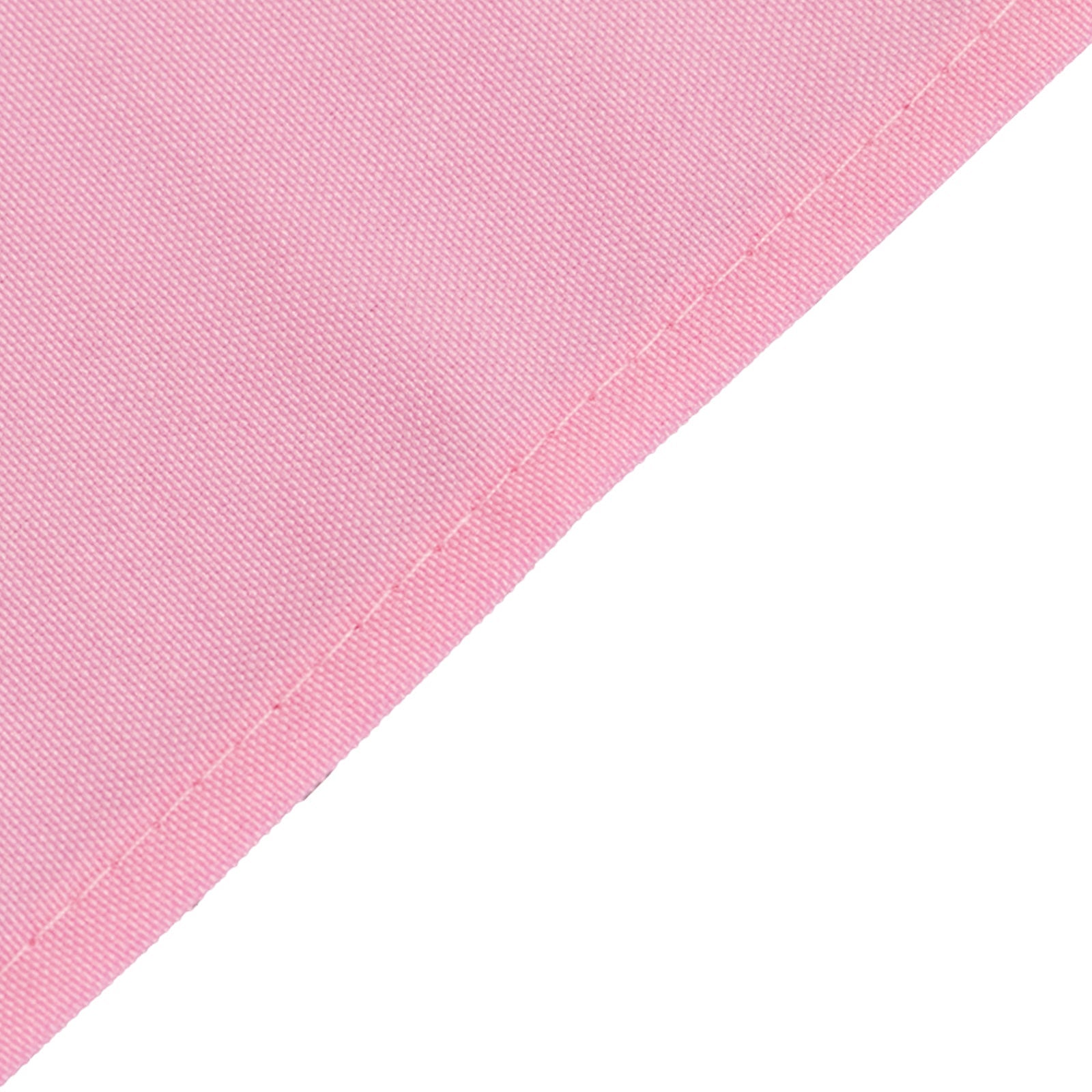 Hot Sale! Seamless 220GSM Stain-Resistant Pink Premium Polyester Rectangle Tablecloth 90x132