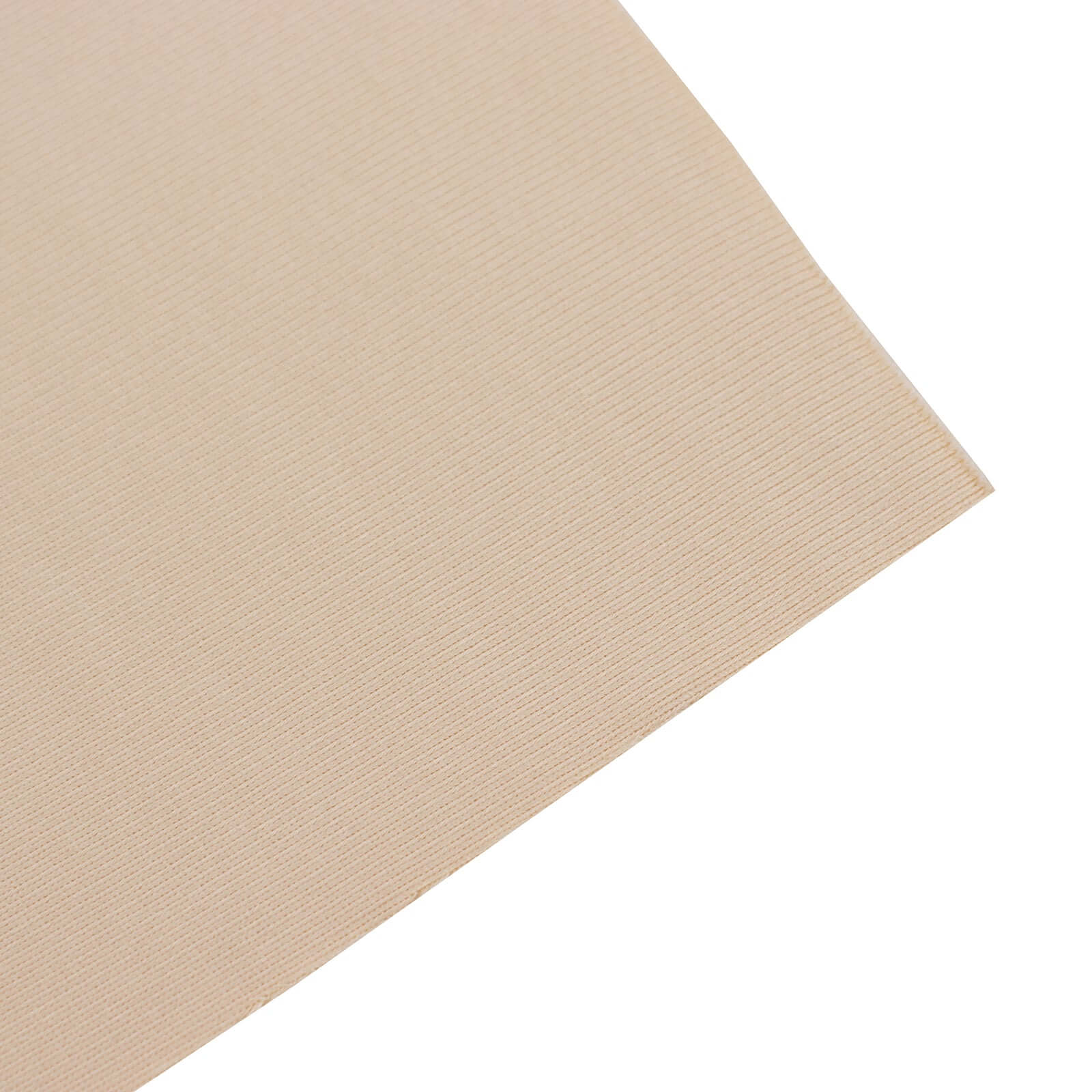 Wrinkle-Free DIY Premium Beige Scuba Polyester Fabric Roll - 60 Inches by 10 Yards