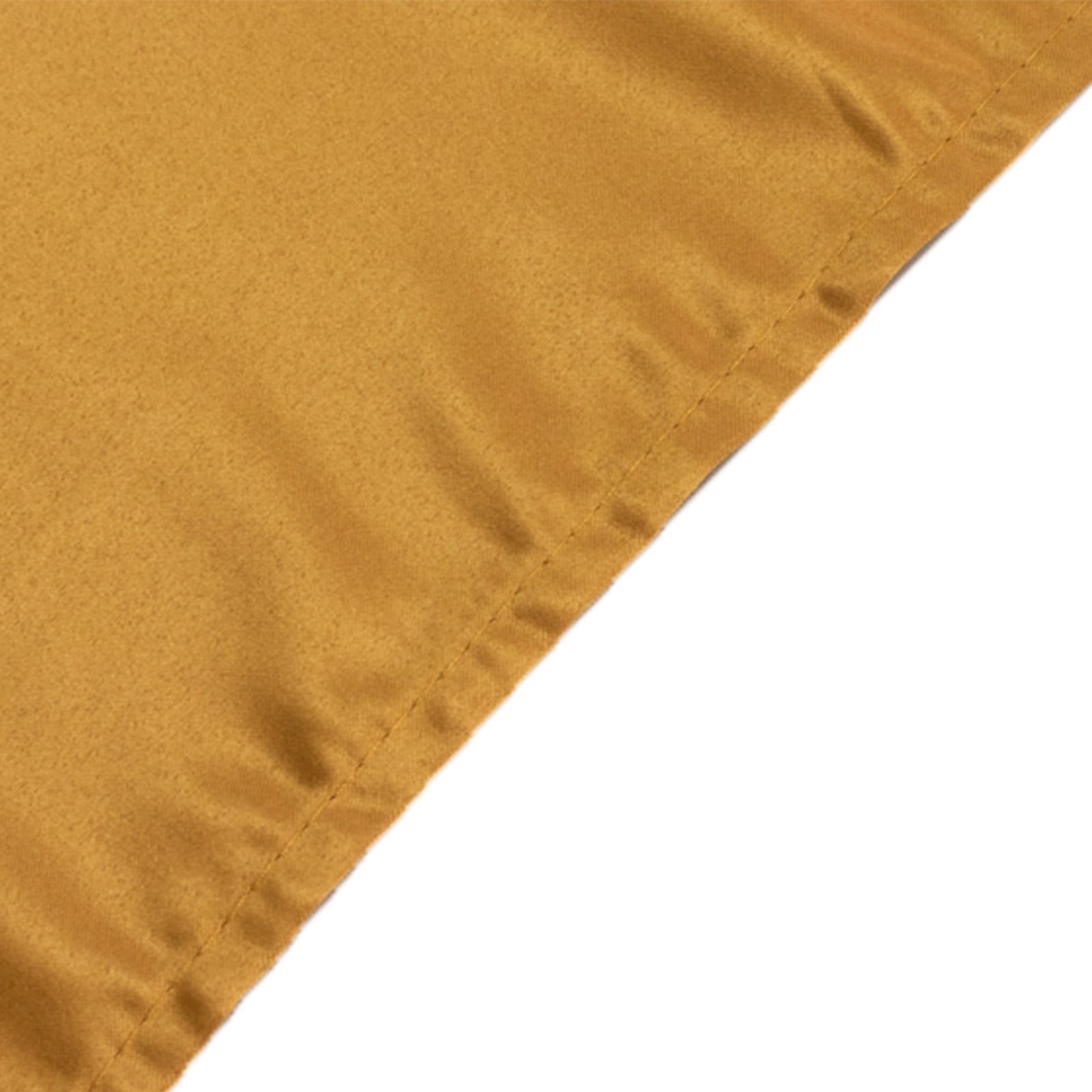 Hot Sale! Gold Lamour Satin Rectangle Tablecloth (60x102) for Weddings and Banquets - Durable and Silky Soft