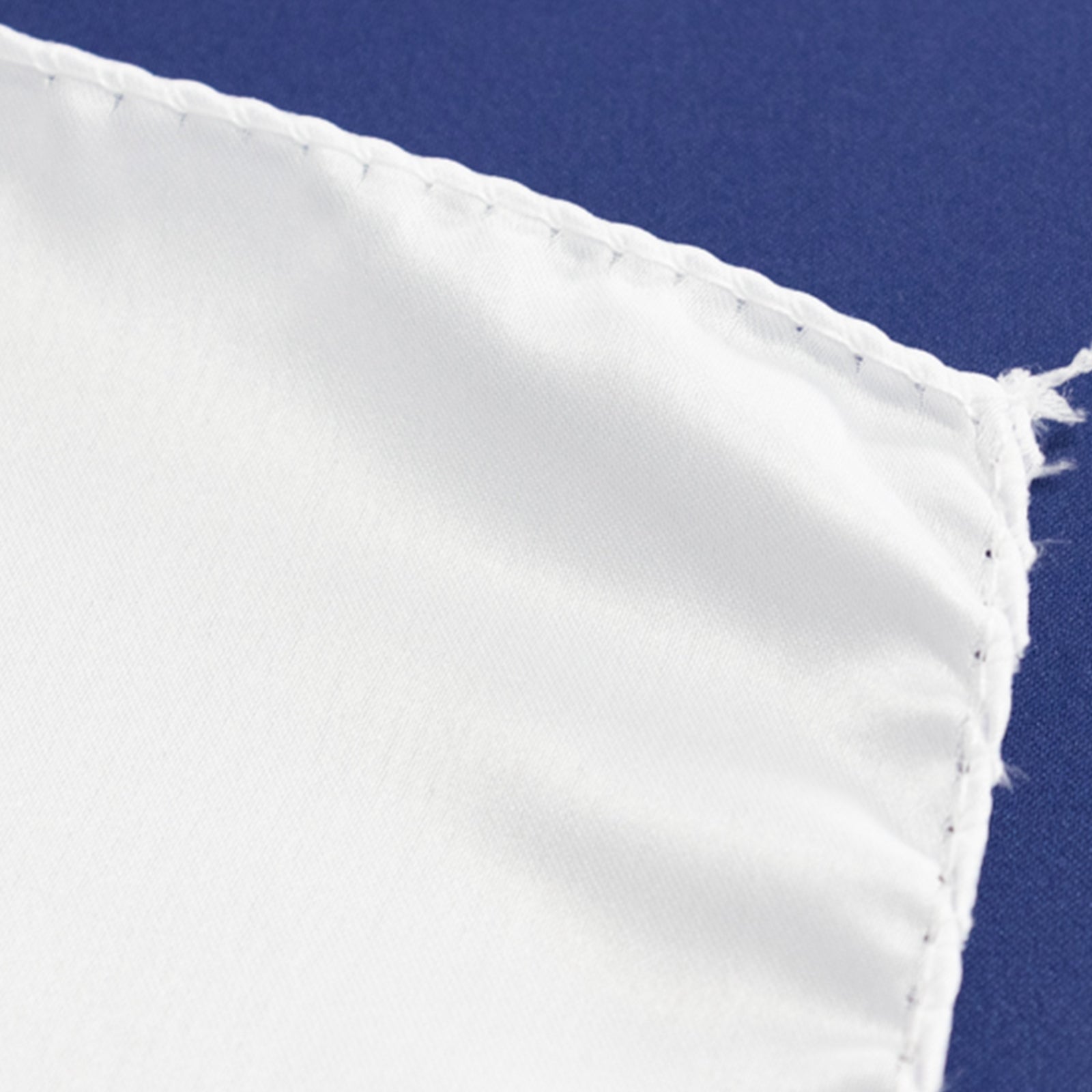 Luxury White Lamour Satin 72x72 Square Table Overlay for Special Events