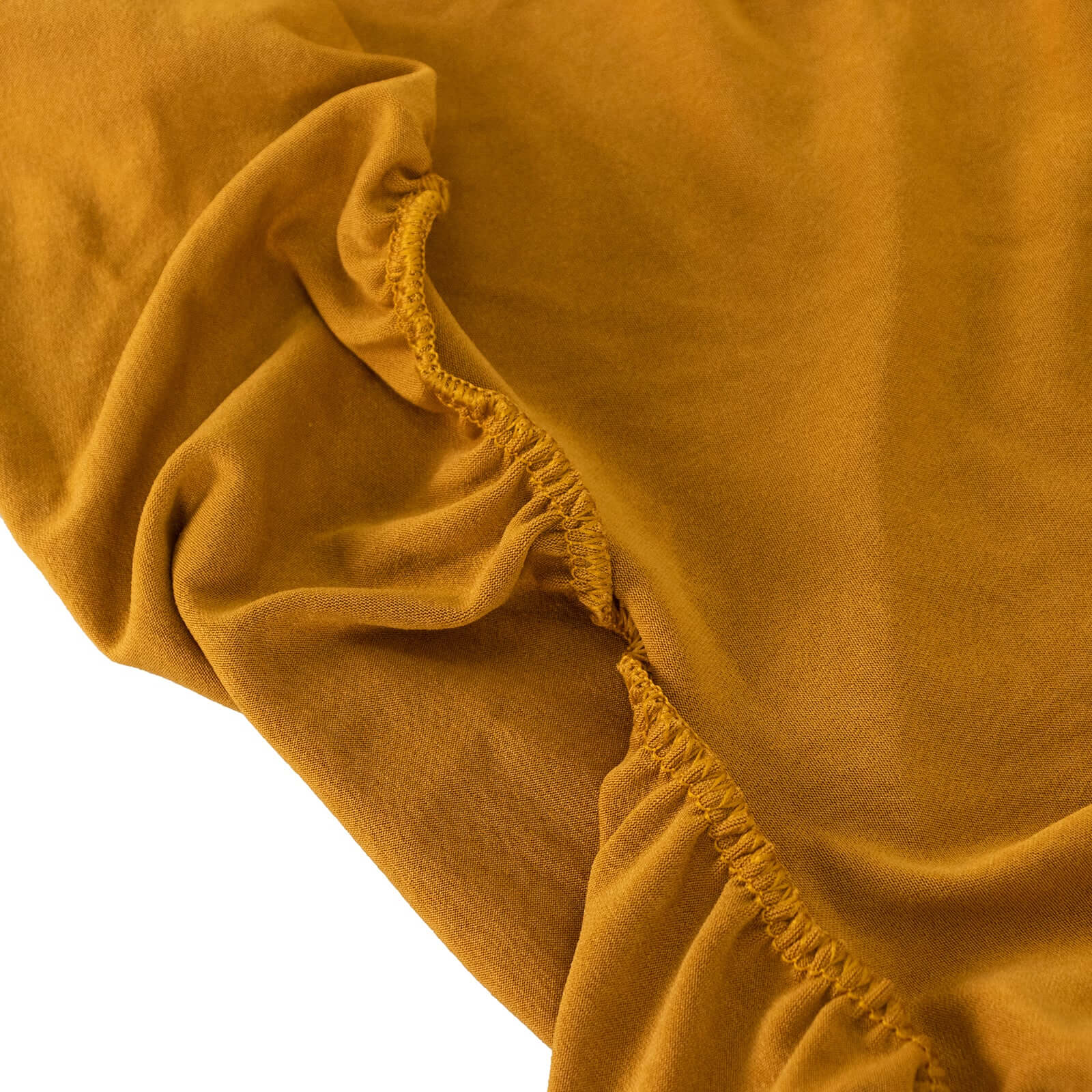 6ft Gold Spandex Round Table Skirt with Wavy Design for Weddings & Events