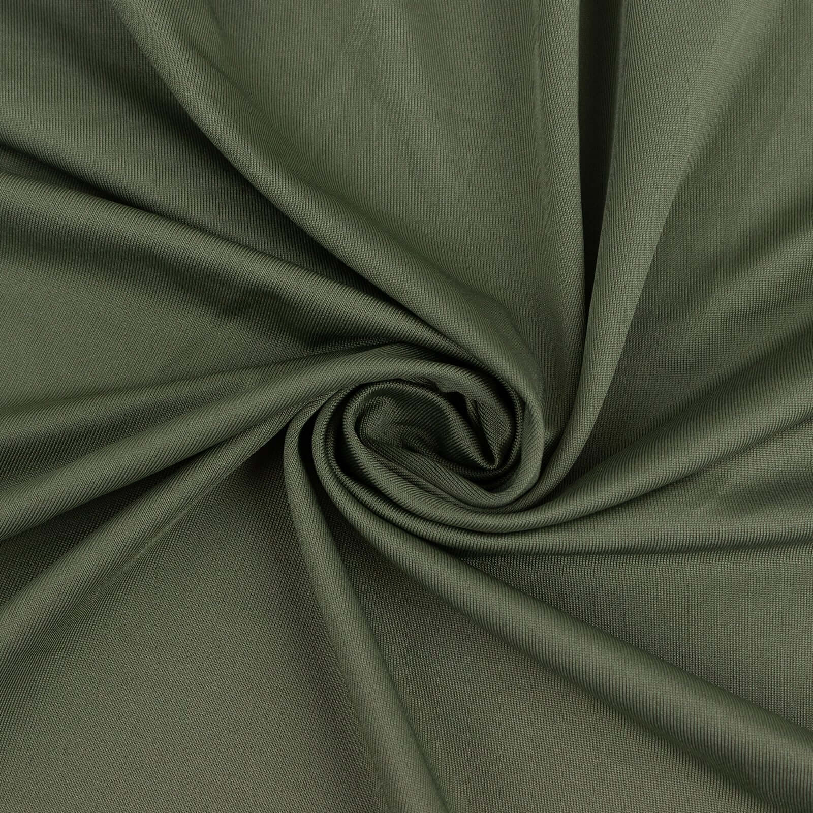 10-Yard, 60-Inch Dusty Sage Green 4-Way Stretch Spandex Fabric Roll for DIY Crafts