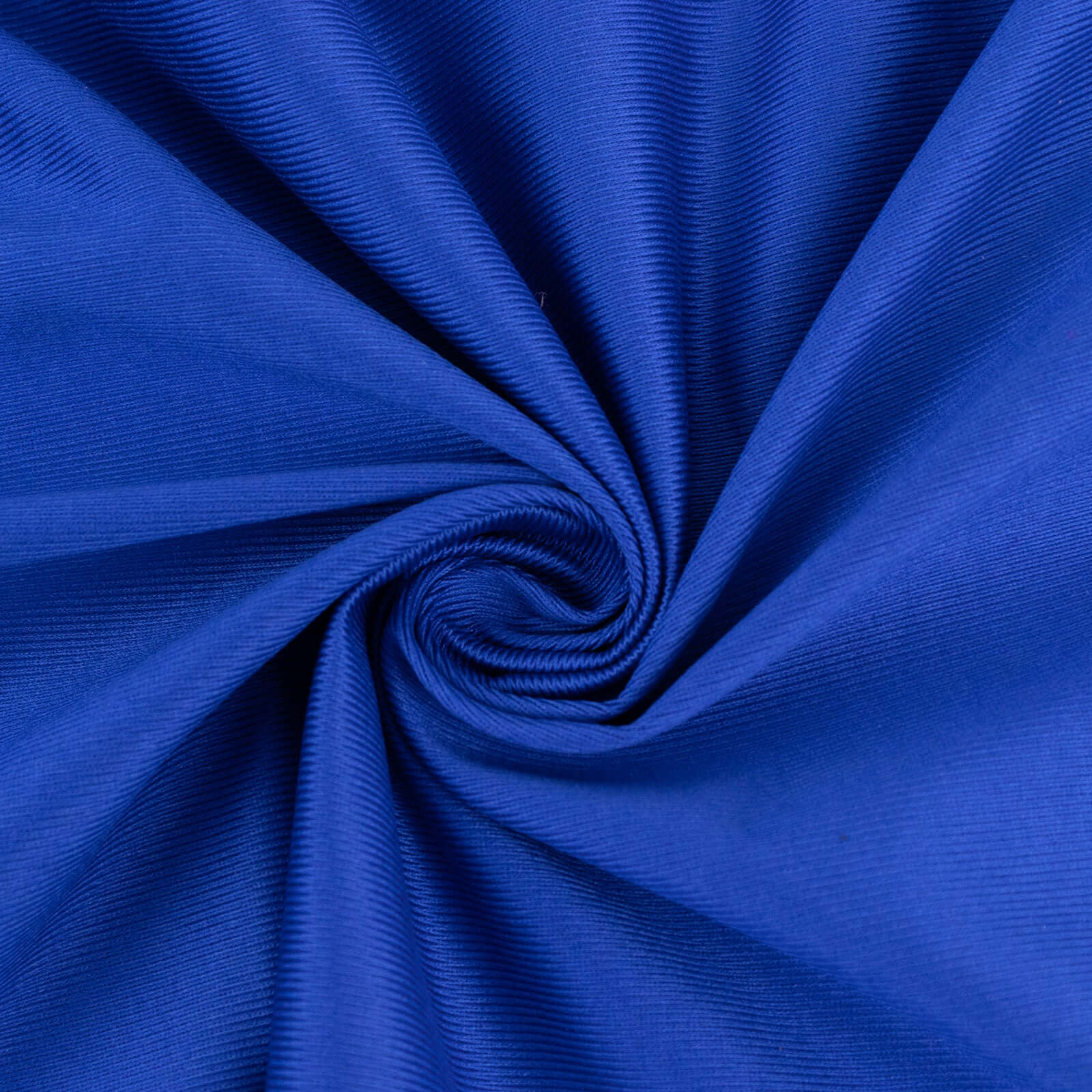 Exclusive Wrinkle-Free Royal Blue Scuba Polyester Fabric Roll - 60x10 Yards