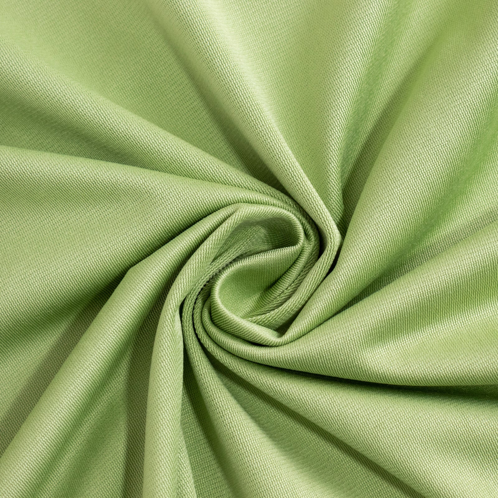 Exclusive Sage Green 90' Round Scuba Tablecloth - Wrinkle & Stain Resistant
