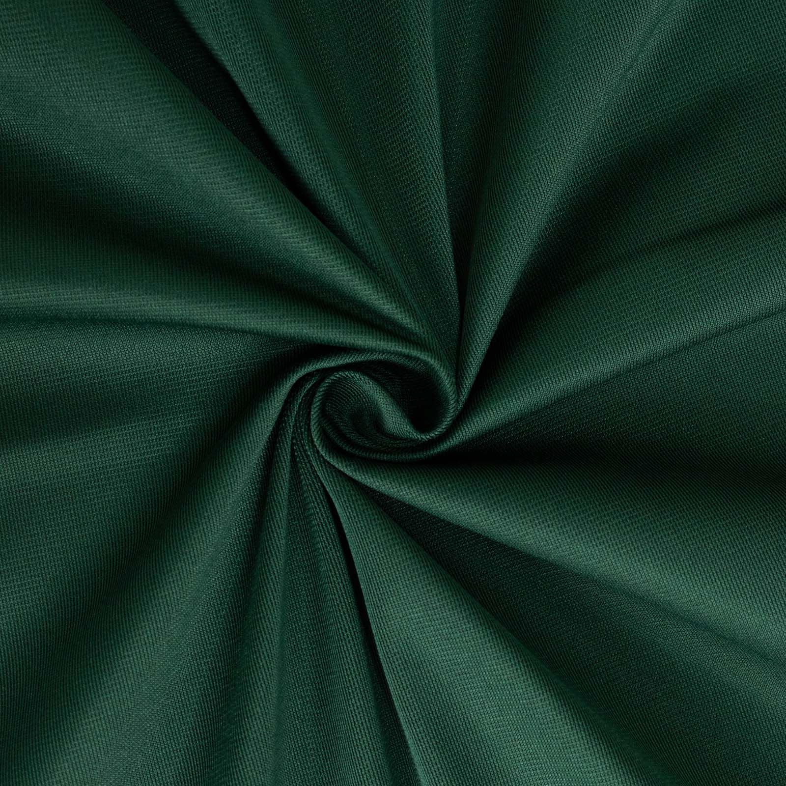 Wrinkle-Free, Stain-Resistant Premium Scuba 90x132 Emerald Green Rectangular Tablecloth