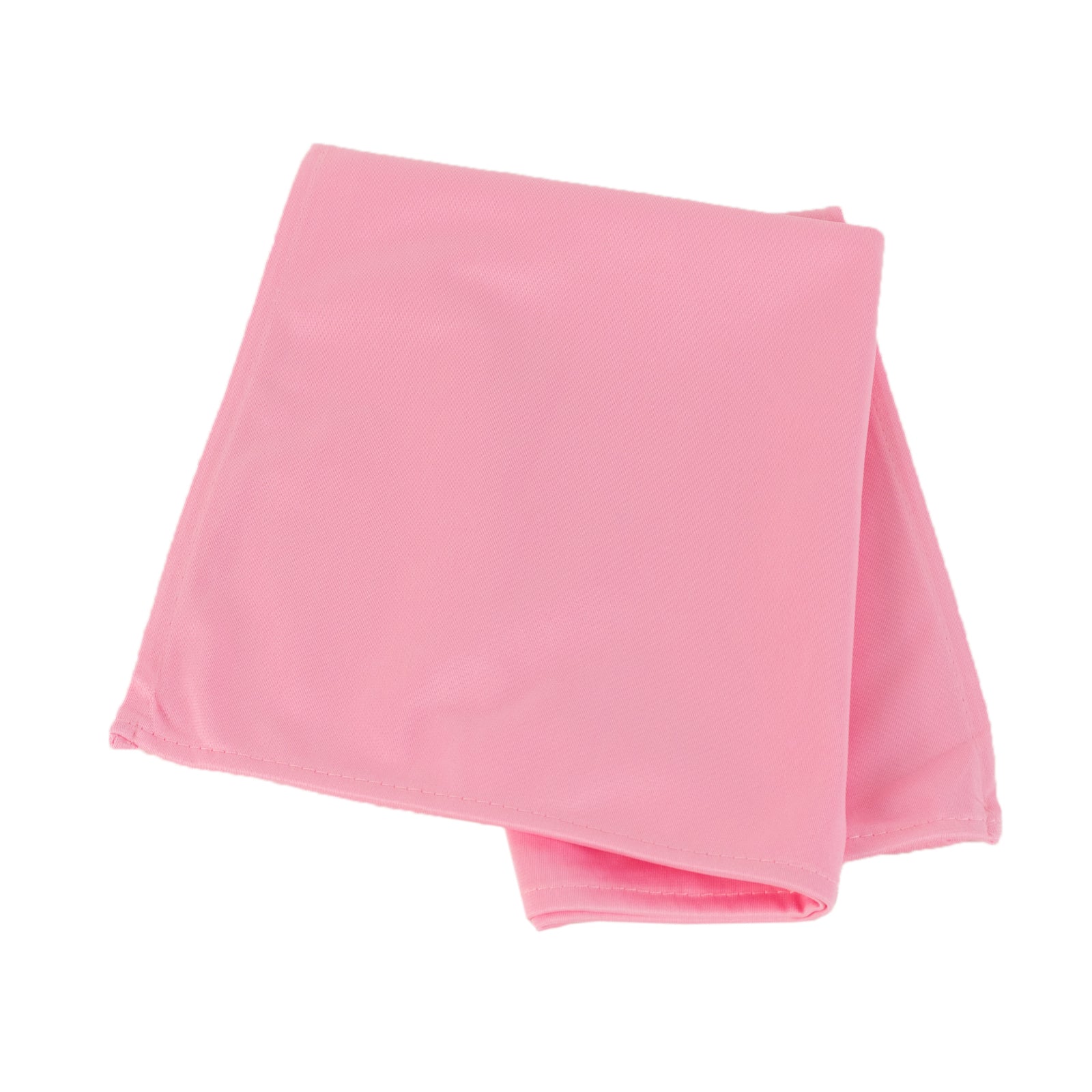 5-Piece Set of Premium Pink 20x20 Scuba Dinner Napkins - Durable and Reusable