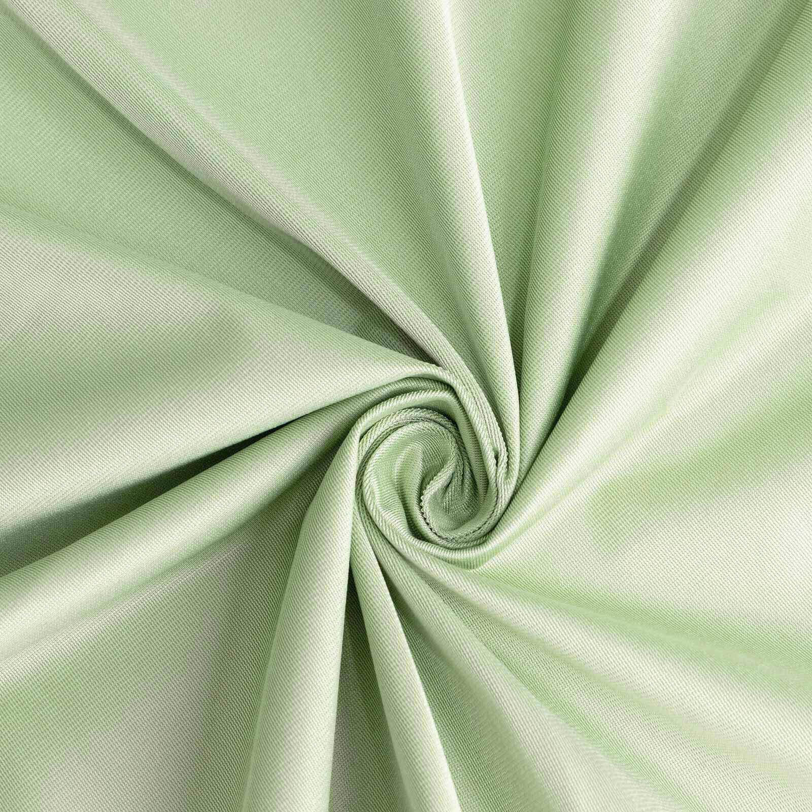 Sage Green 70x70 Premium Scuba Tablecloth - Wrinkle & Stain Resistant