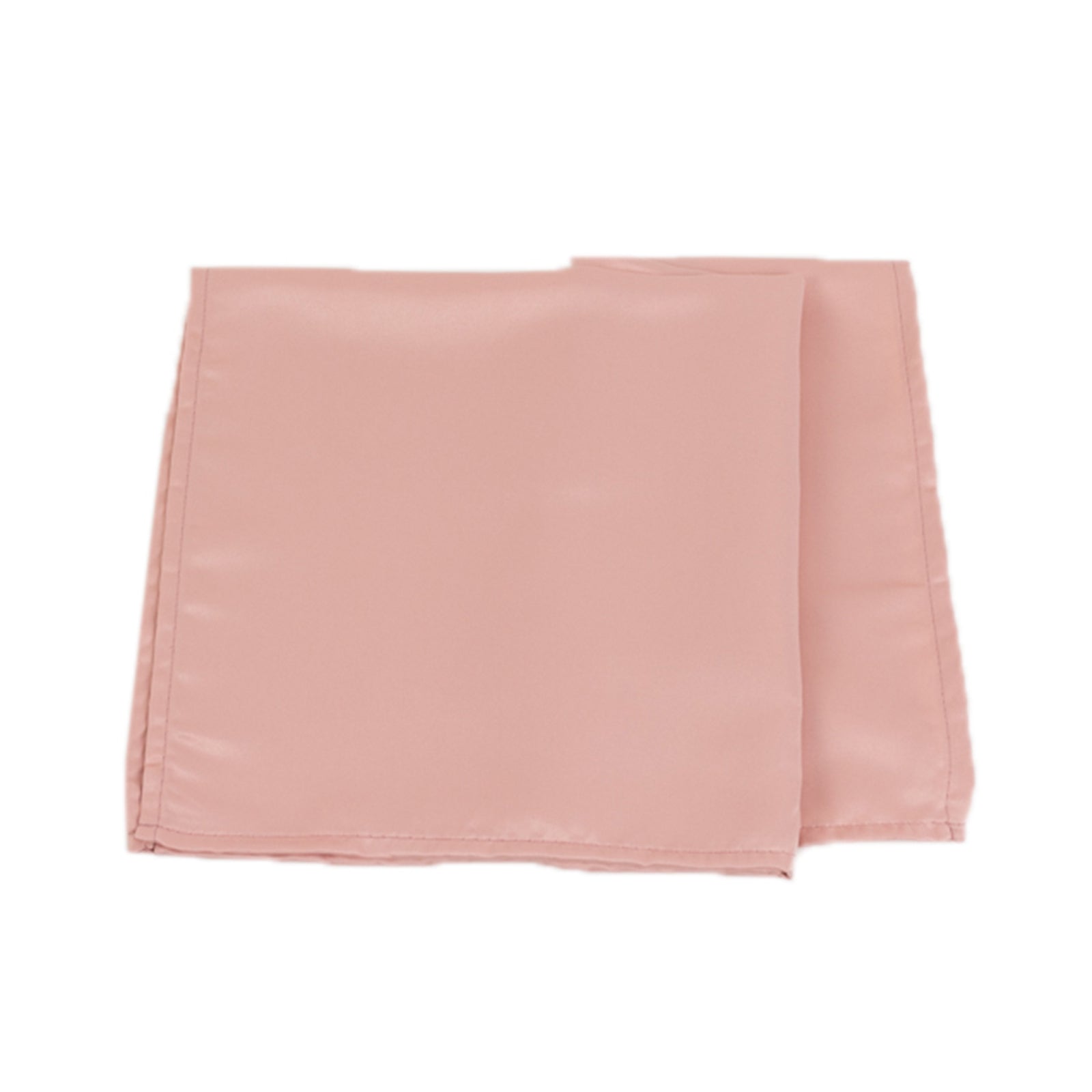 5-Pack Lamour Satin 20x20 Dusty Rose Dinner Napkins - Soft Matte Finish