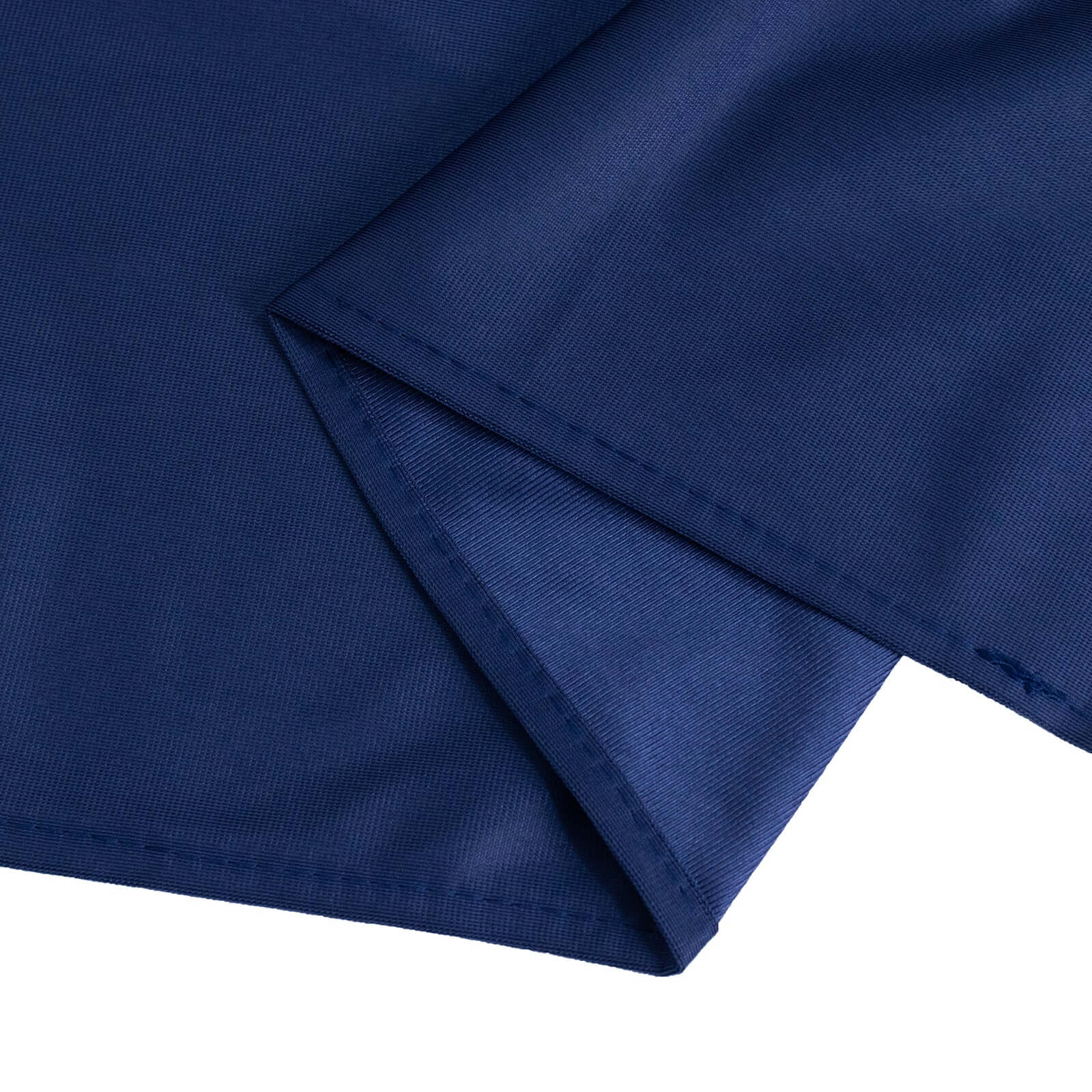 Navy Blue Premium 70x70 Scuba Square Tablecloth - Anti - Wrinkle & Stain - Resistant