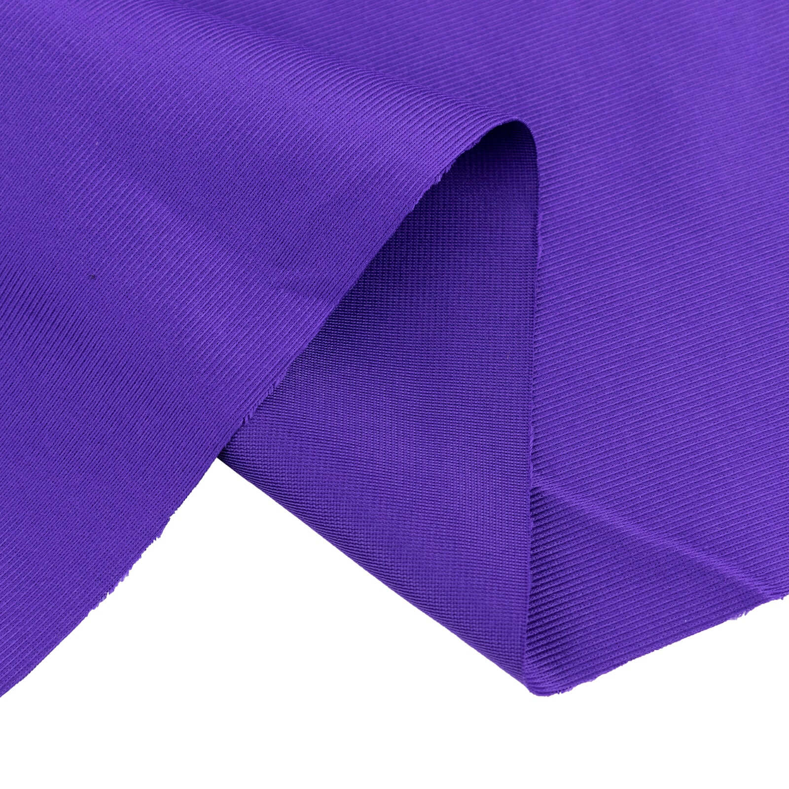 Exclusive Premium Purple Scuba Polyester Wrinkle-Free Fabric Roll - 60x10 Yards