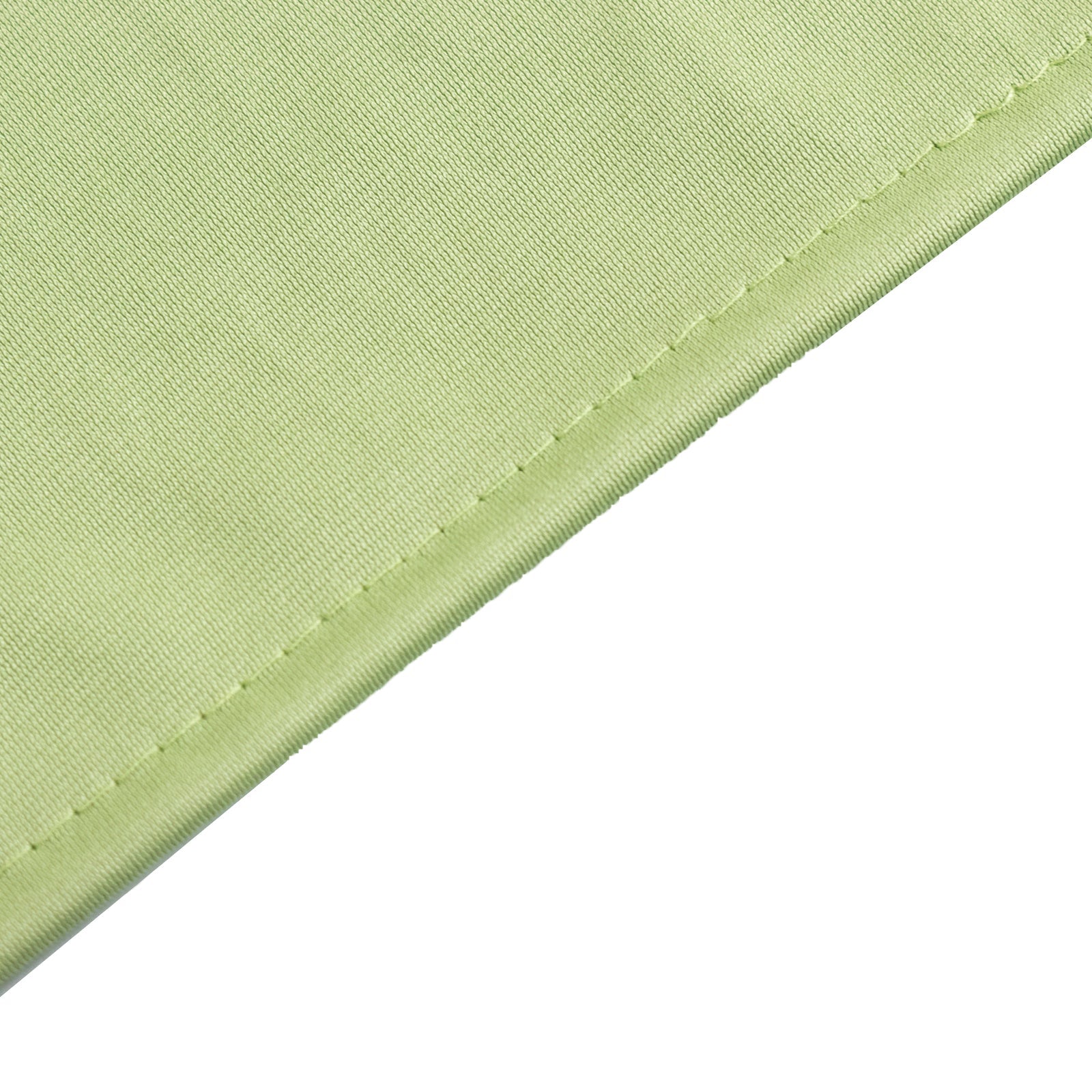 Exclusive Sage Green 90' Round Scuba Tablecloth - Wrinkle & Stain Resistant