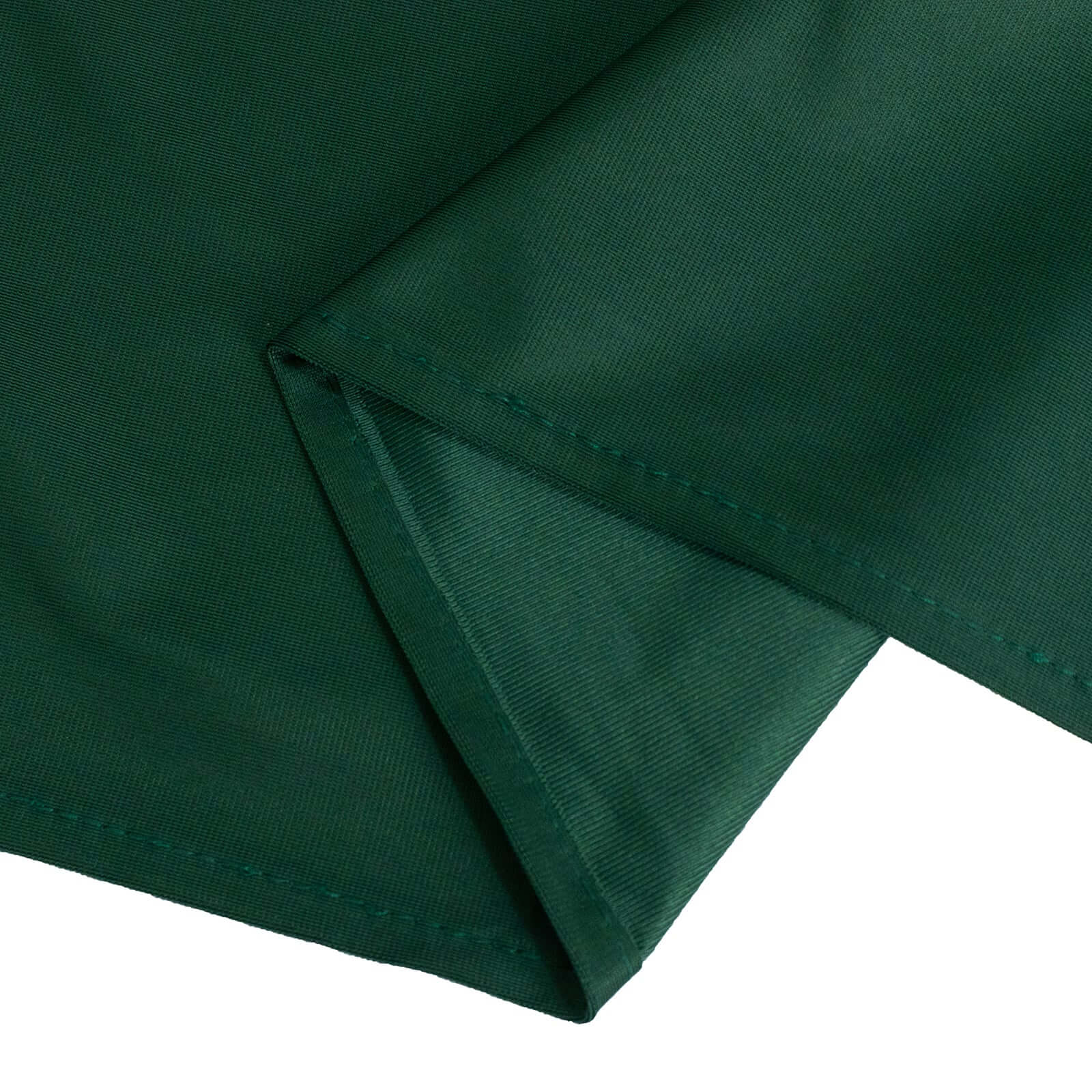Exclusive Premium Scuba 60x102 Rectangular Tablecloth in Hunter Emerald Green - Wrinkle & Stain Free