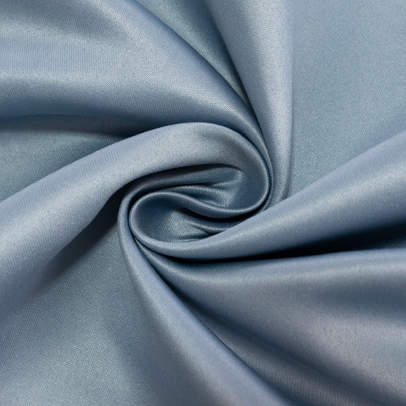 Hot Deal! Durable & Silky Lamour Satin Rectangle Tablecloth in Dusty Blue (60x102)