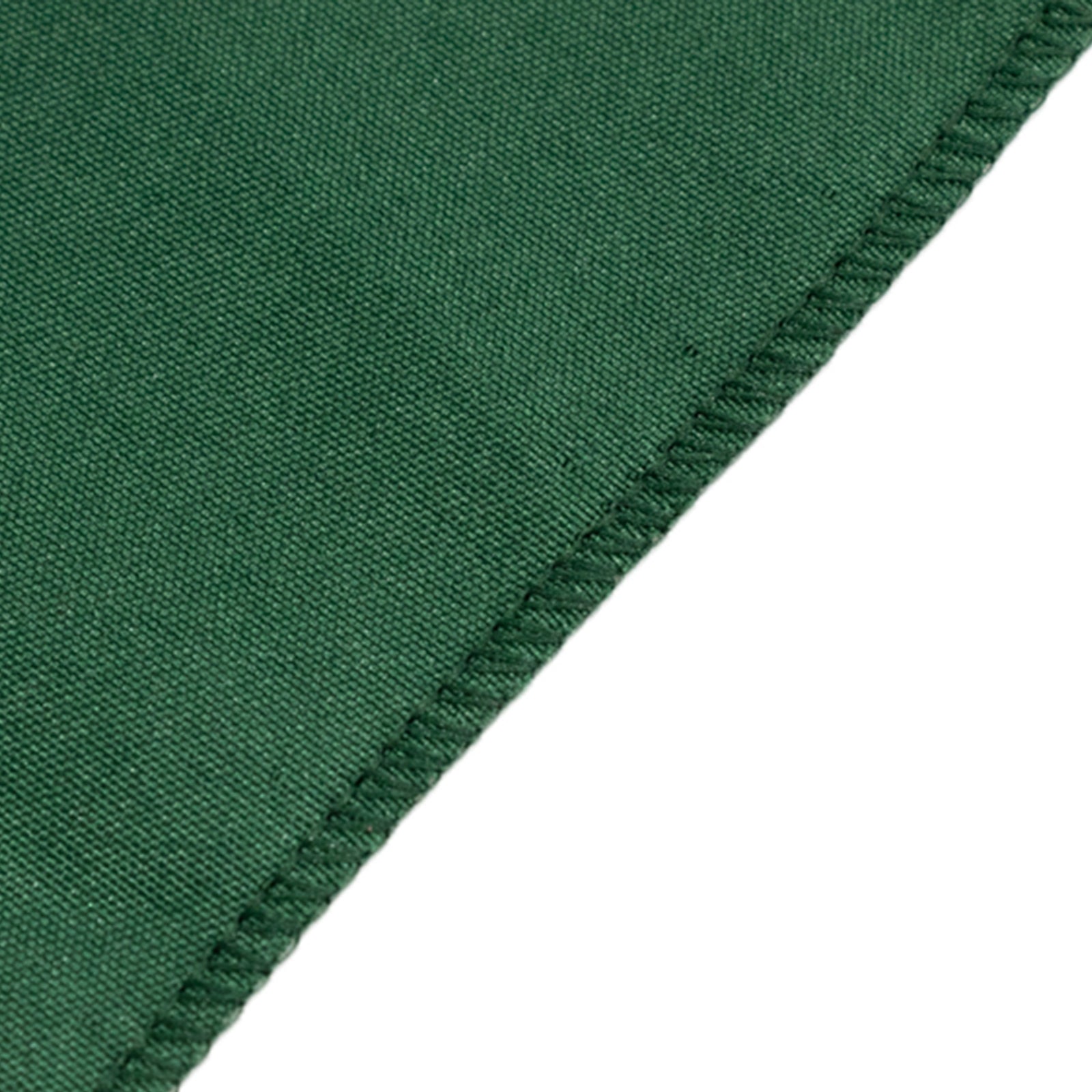 Amazing Durable Fitted Polyester Tablecloth in Hunter Emerald Green for 6FT Rectangular Tables