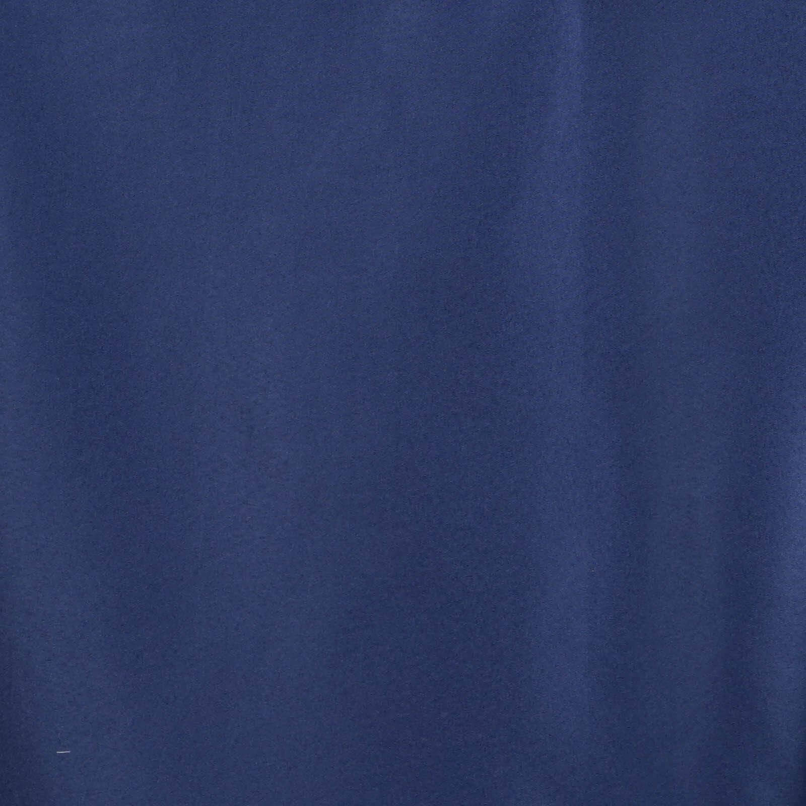 Exclusive Navy Blue Polyester 90x132 Rectangle Seamless Wrinkle-Resistant Table Cover