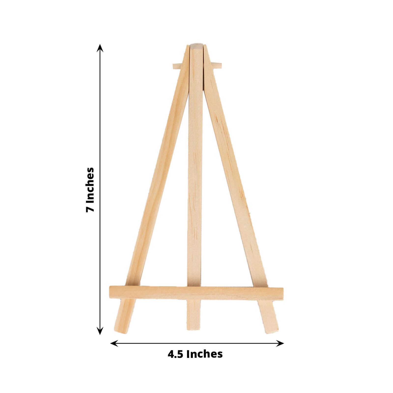 Hot Sale! 10-Pack Natural Wooden Foldable Place Card Holders