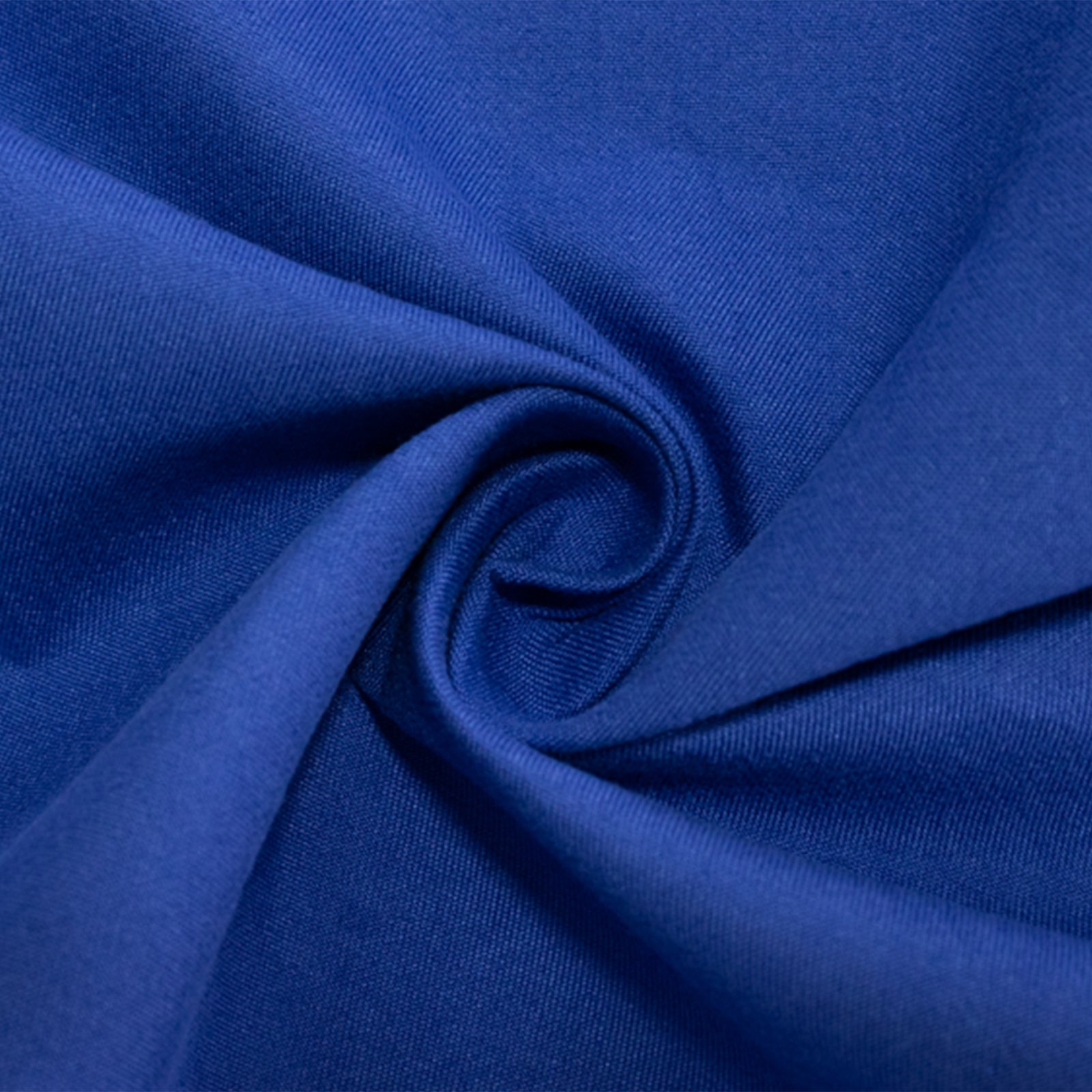 Exclusive Royal Blue 70" Cotton Blend Round Tablecloth - Wrinkle-Free and Ideal for Events