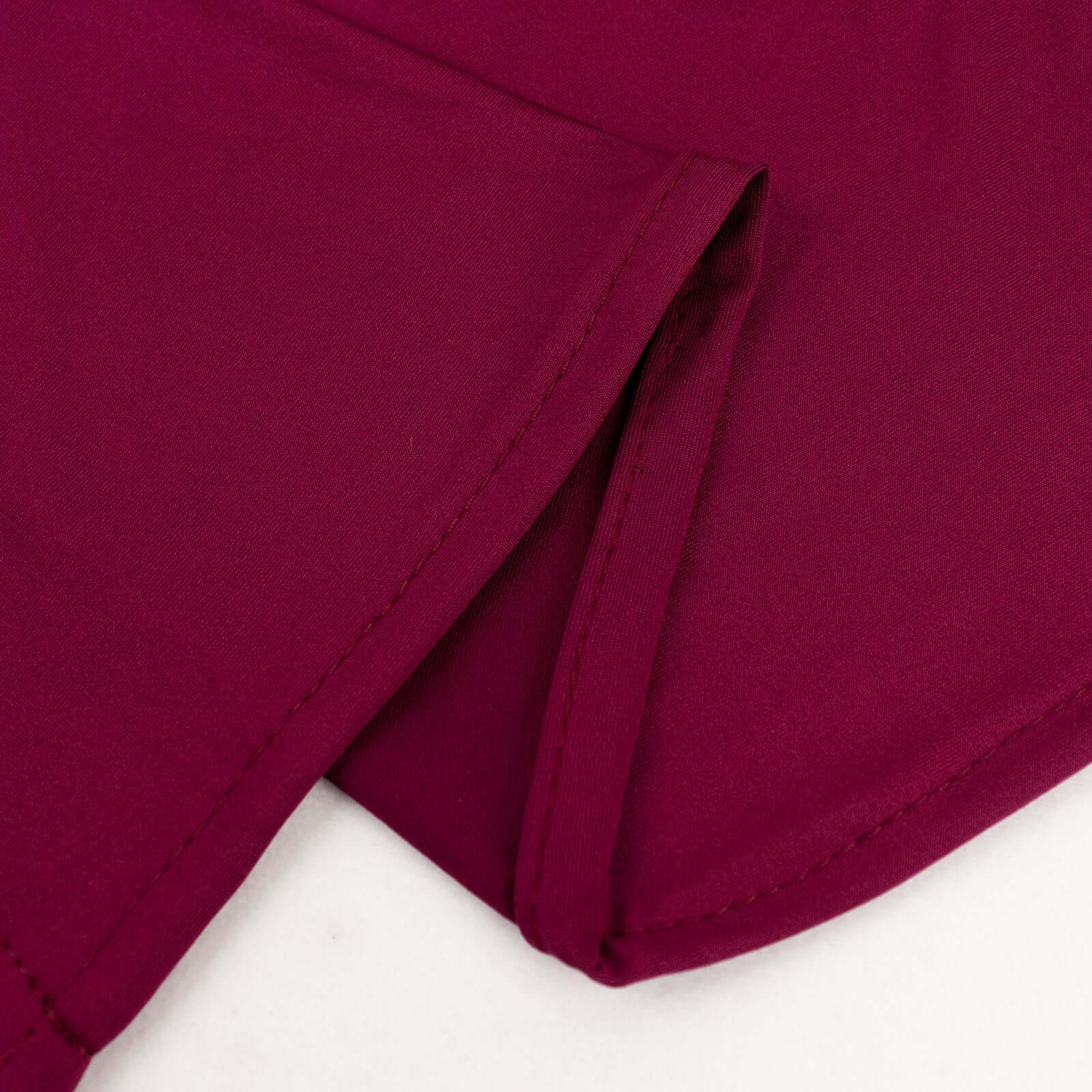 Hot Deal! Burgundy 4-Way Stretch Spandex Fabric Roll - 60x10 Yards for DIY