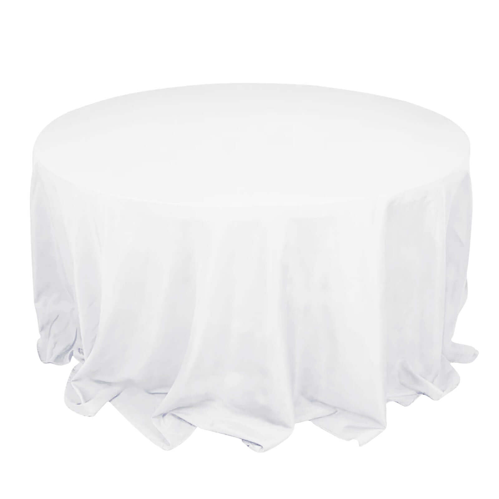 Luxury Seamless 220GSM White Polyester 132