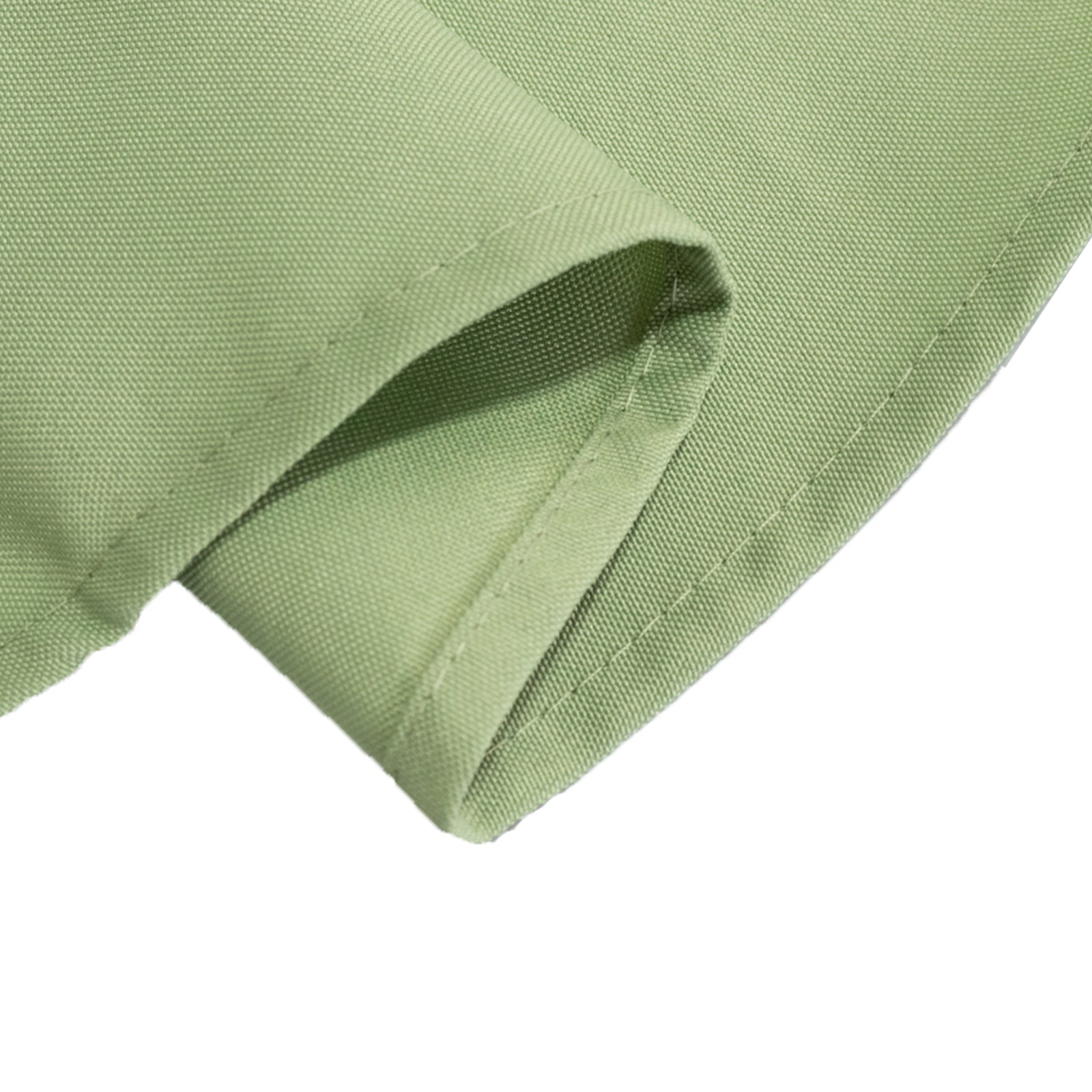 90-Inch Sage Green Premium Polyester Round Tablecloth - Stain & Wrinkle Resistant, 220GSM