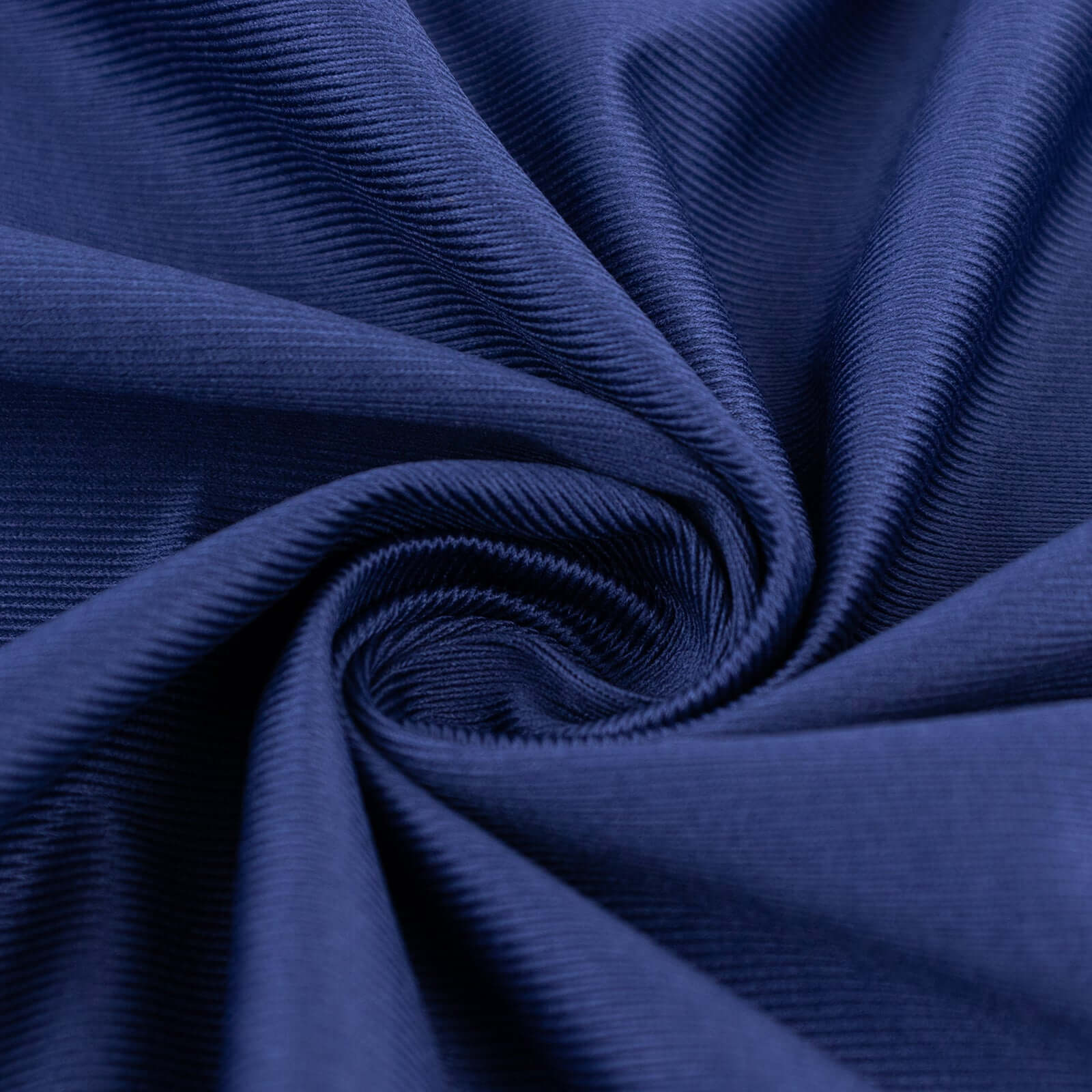 Premium Wrinkle-Free Navy Blue Scuba Polyester Fabric Roll for DIY Crafts - 60 Inches by 10 Yards