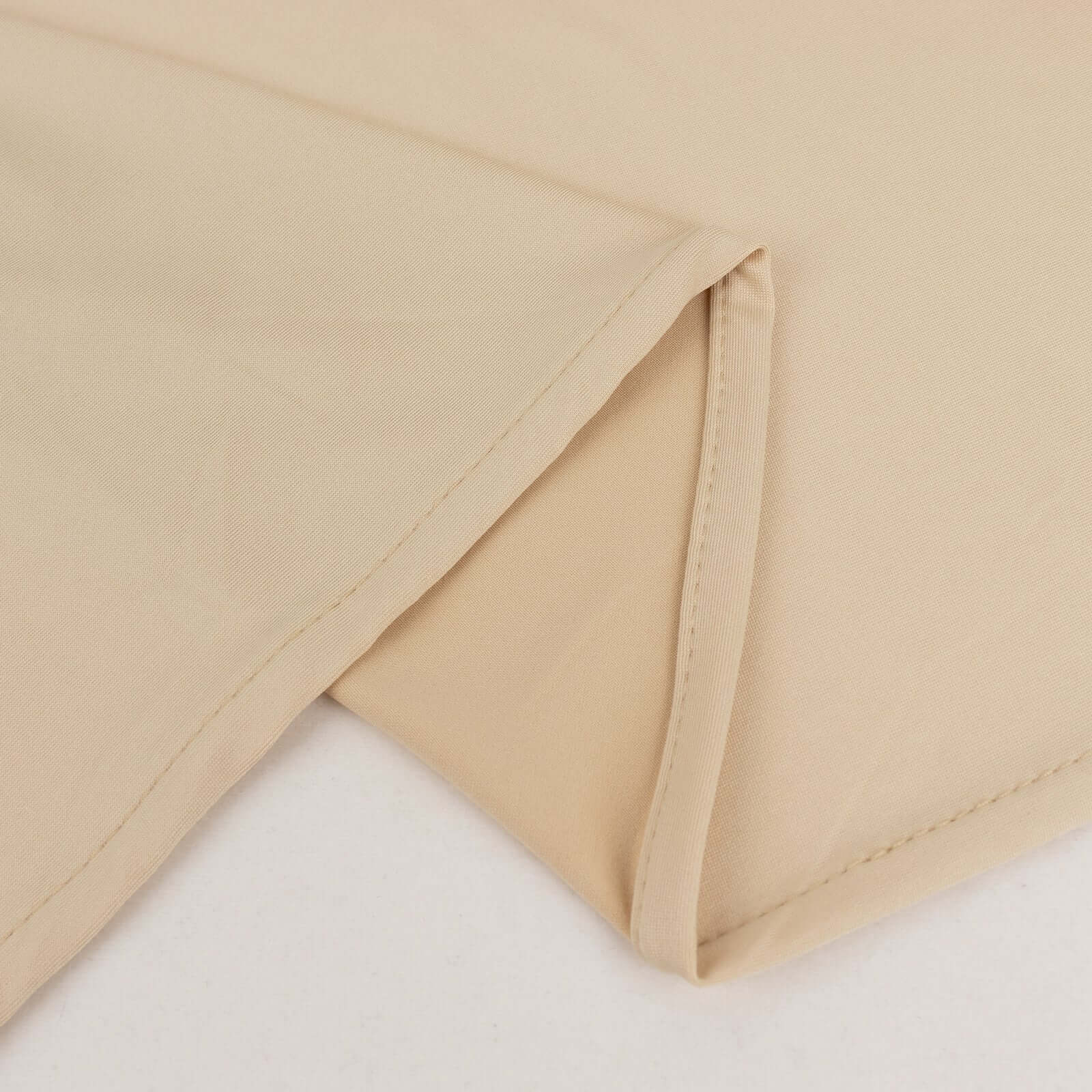Hot Deal! 60x10 Yards Beige Spandex 4-Way Stretch Fabric Roll for DIY Crafts
