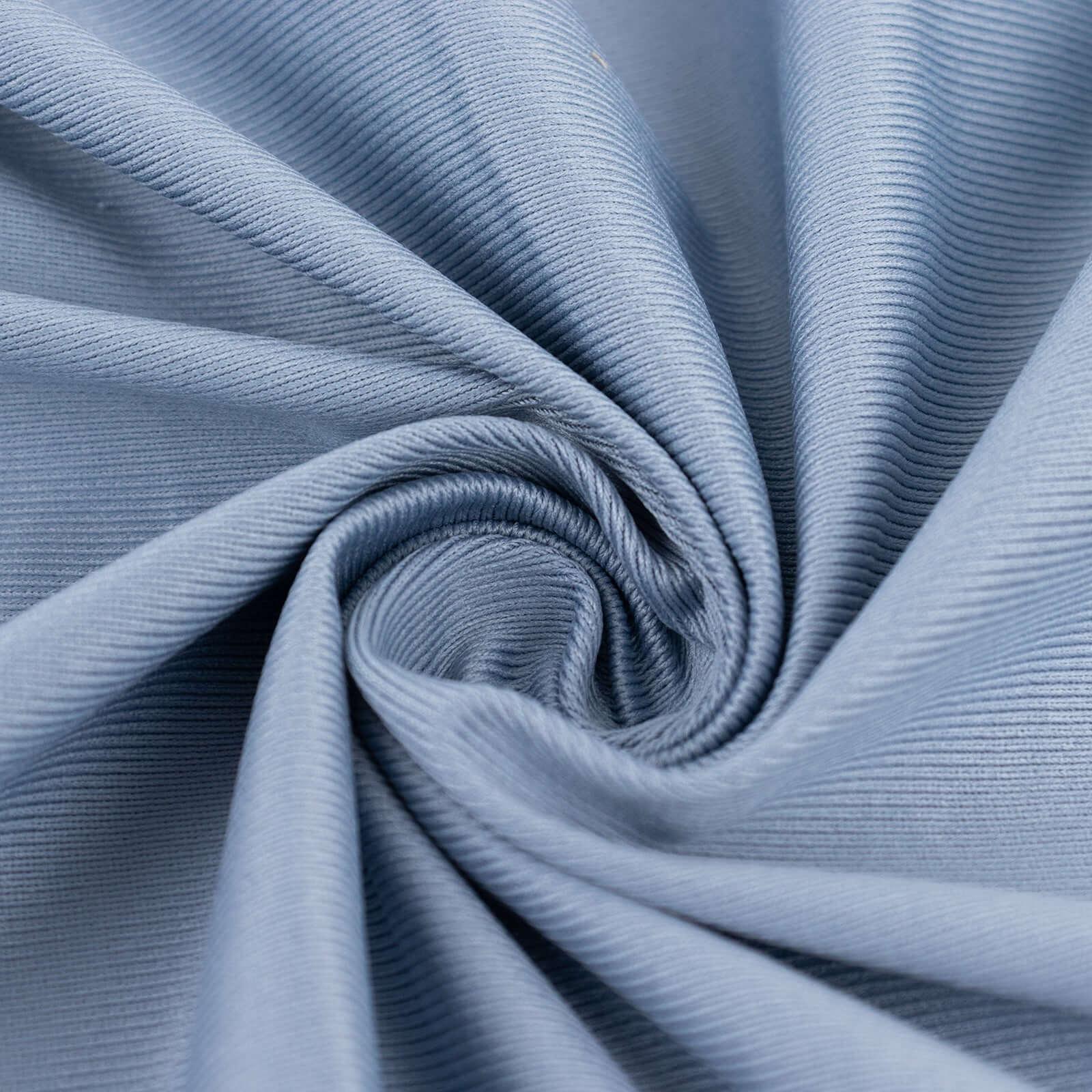 Hot Sale! Wrinkle-Free Premium Dusty Blue Scuba Polyester Fabric Roll for DIY Crafts - 60 Inches x 10 Yards